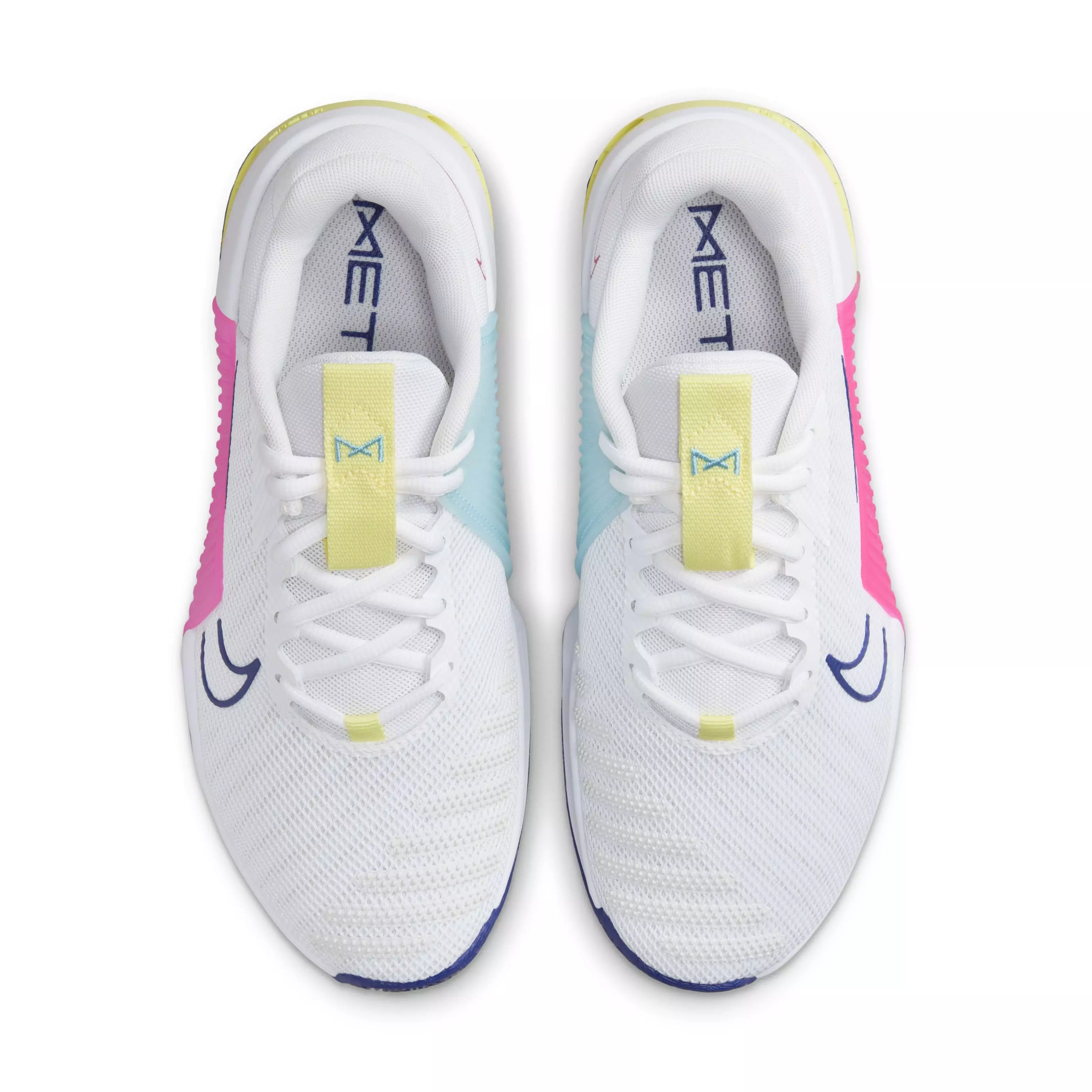 Nike Metcon 9 "White/Deep Royal Blue/Fierce Pink/White" Women's Training Shoe - WHITE/ROYAL/PINK/WHITE