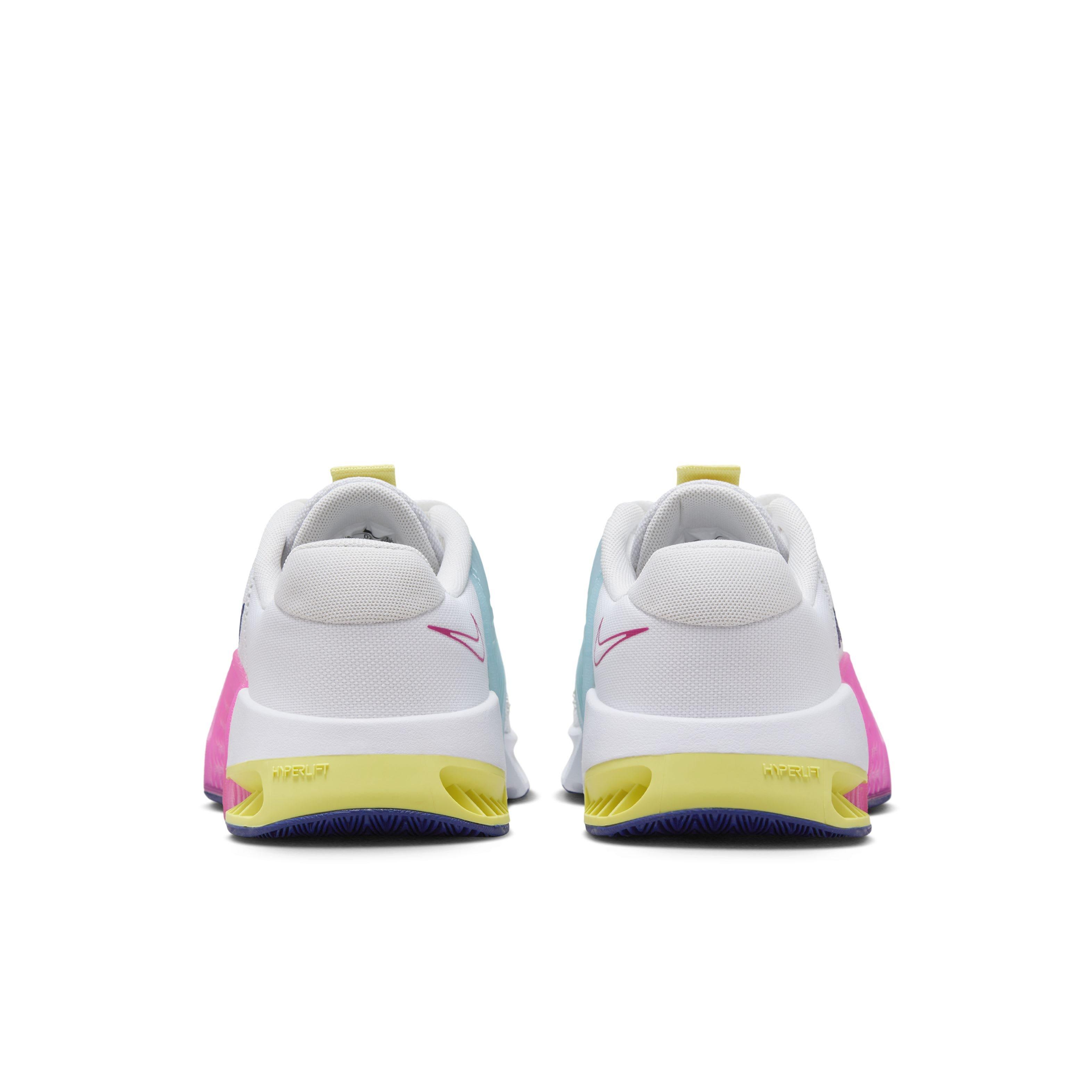 Nike Metcon 9 "White/Deep Royal Blue/Fierce Pink/White" Women's Training Shoe - WHITE/ROYAL/PINK/WHITE Thumbnail View 5