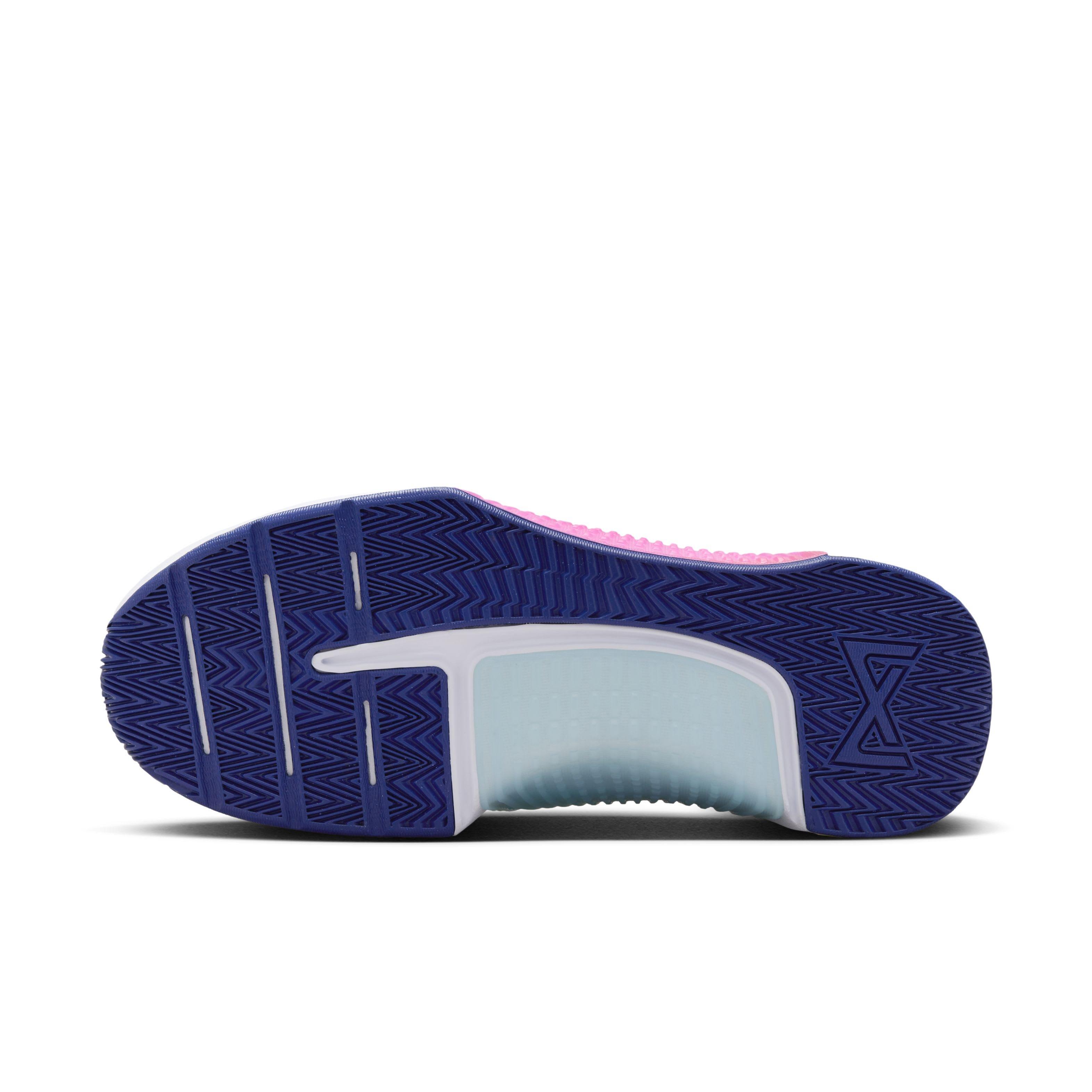 Nike Metcon 9 "White/Deep Royal Blue/Fierce Pink/White" Women's Training Shoe - WHITE/ROYAL/PINK/WHITE Thumbnail View 6