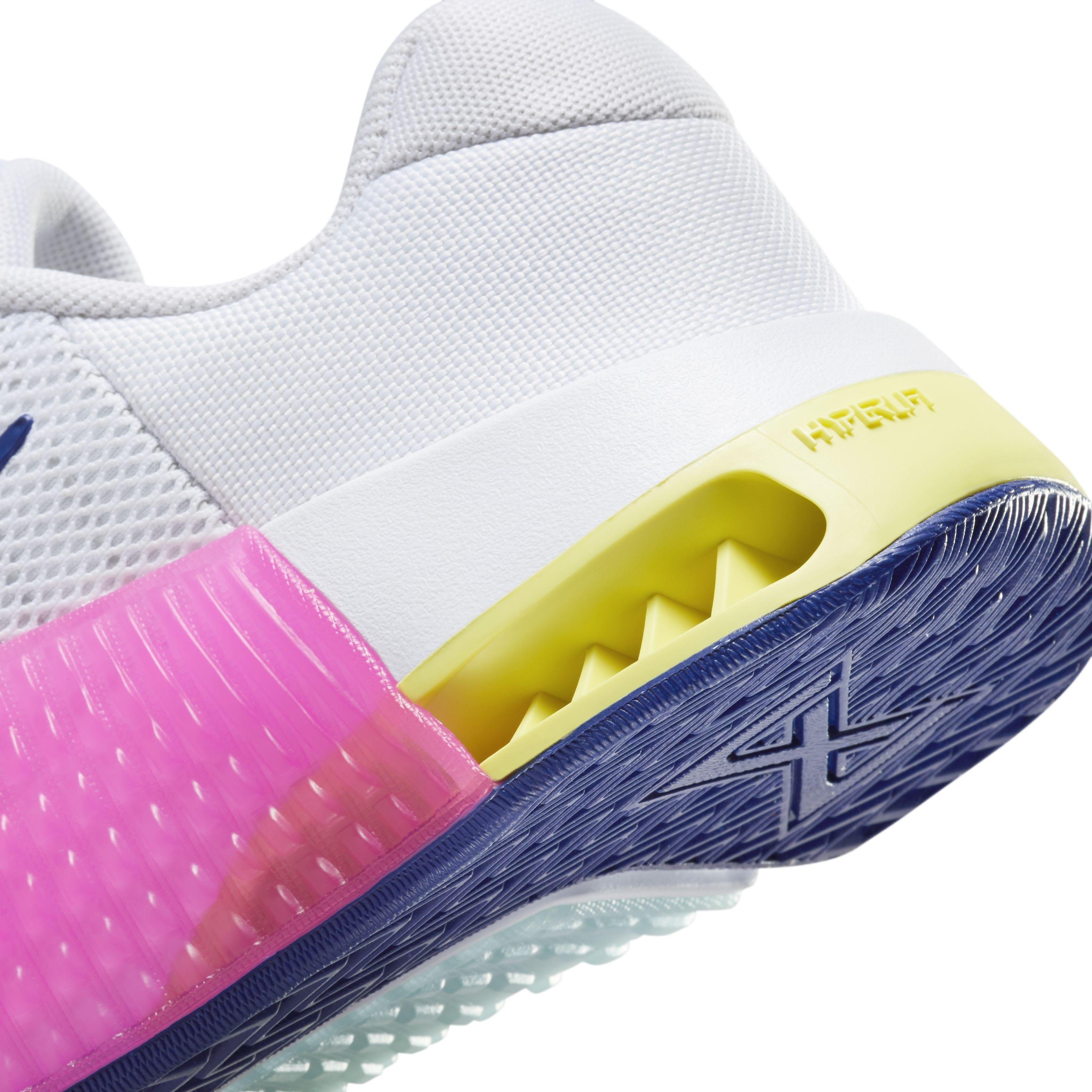 Nike Metcon 9 "White/Deep Royal Blue/Fierce Pink/White" Women's Training Shoe - WHITE/ROYAL/PINK/WHITE Thumbnail View 8
