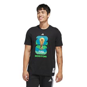 adidas Men's FIFA World Cup 26&trade; Host City Boston Graphic T-Shirt - Black