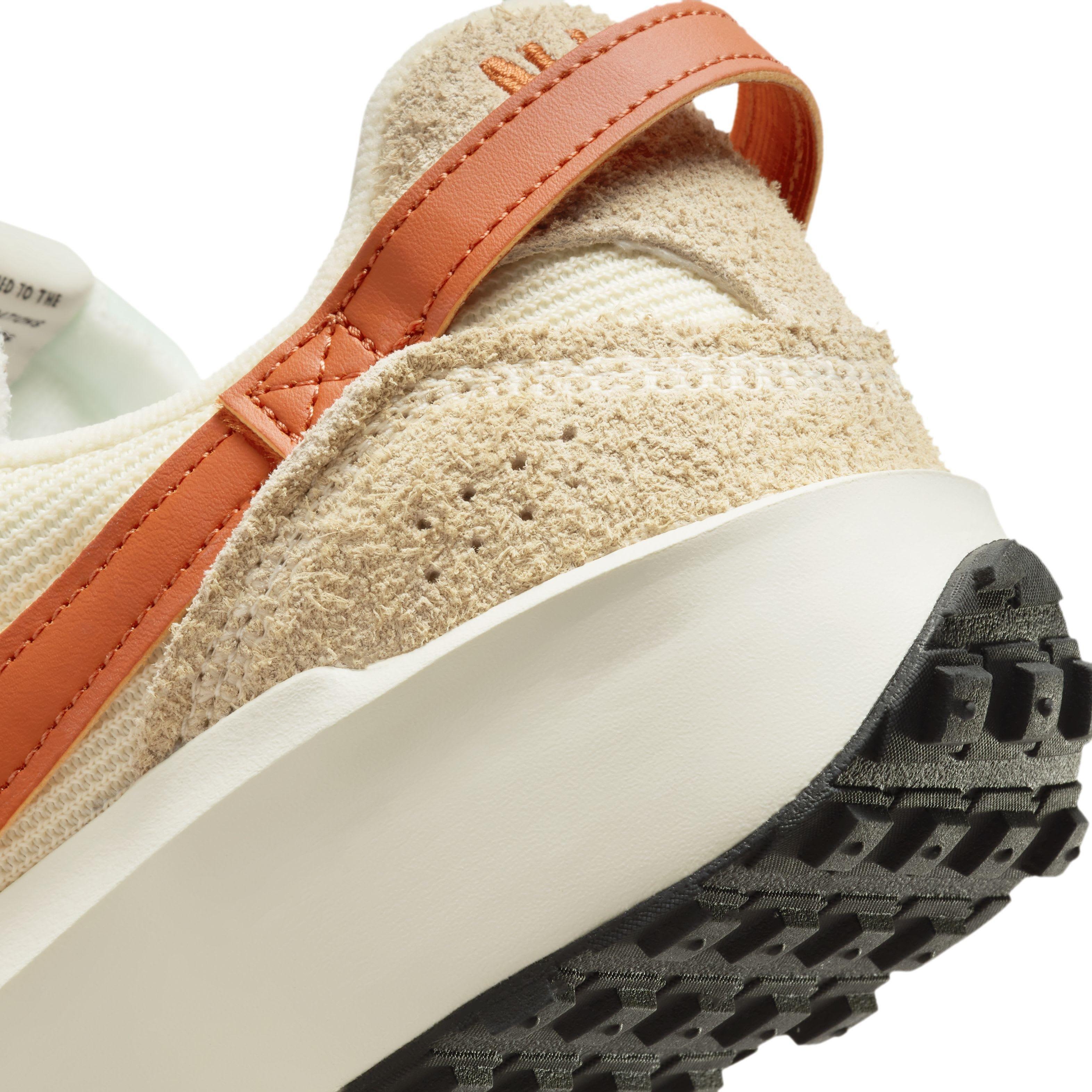 Nike Waffle Debut Vintage "Muslin/Coconut Milk/Black/Campfire Orange" Women's Shoe - MUSLIN/MILK/BLACK/ORANGE Thumbnail View 8