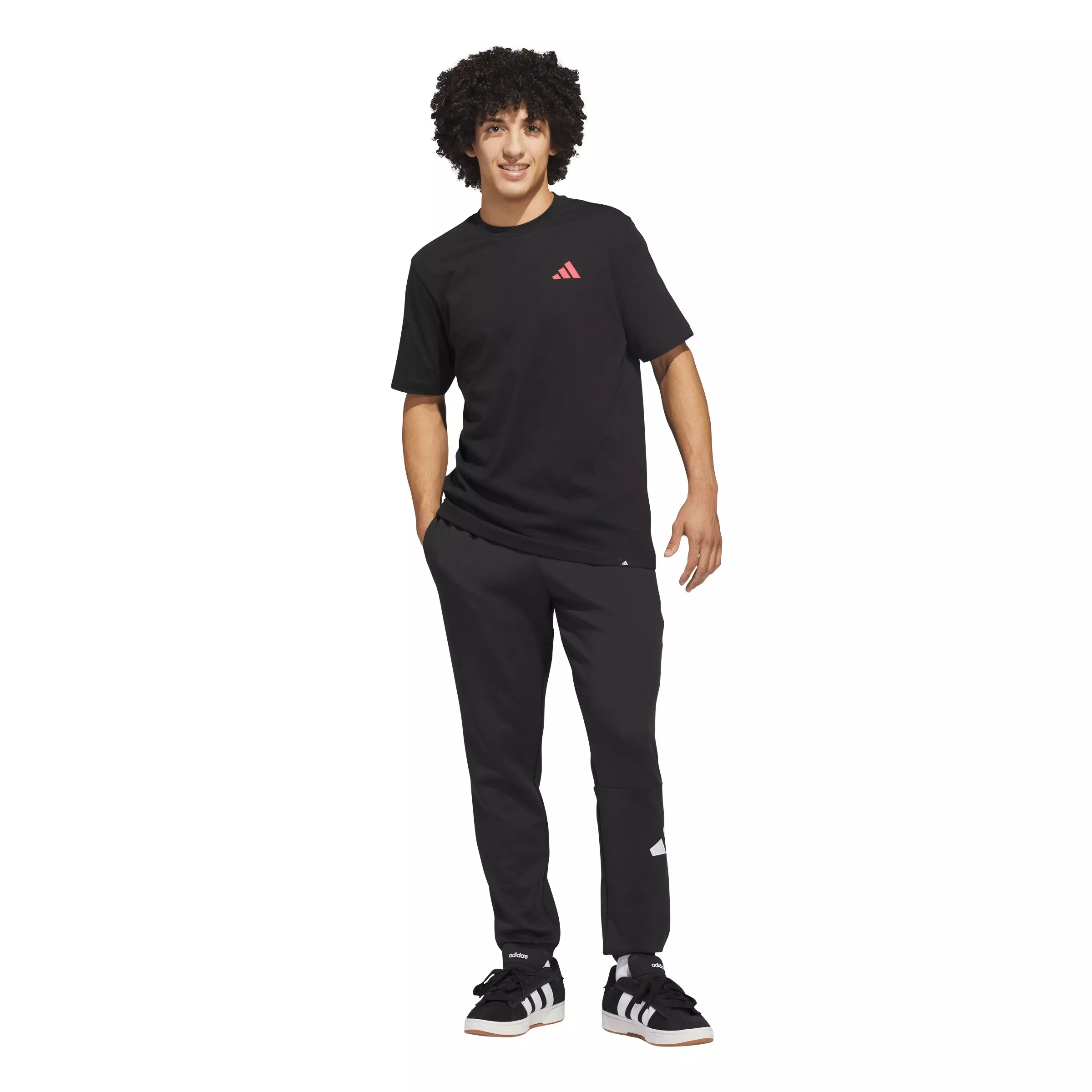 adidas Men's Everyday Getaway Graphic T-shirt - Black - BLACK