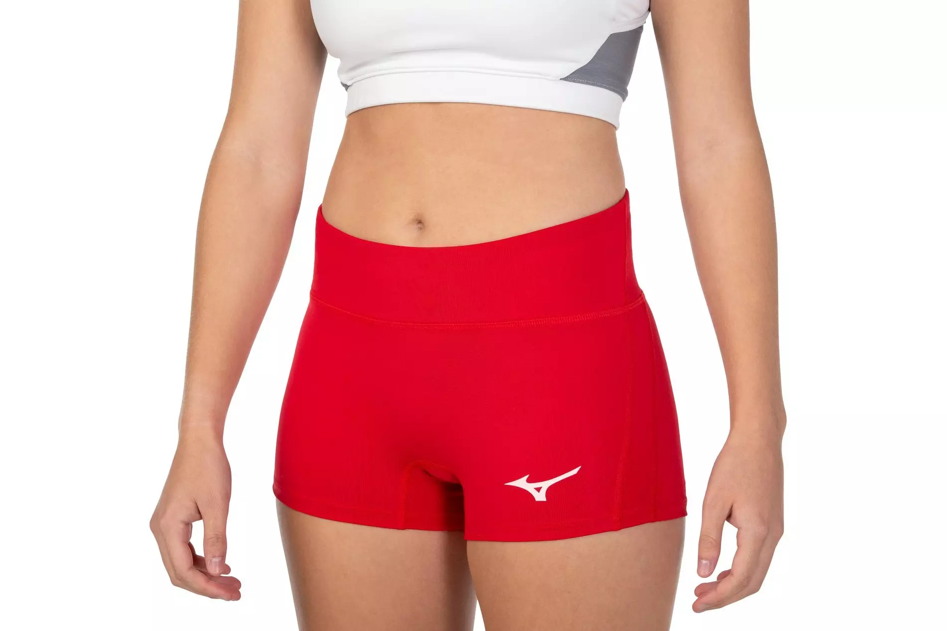 Miz Apex 2.5” Women's Volleyball Shorts - RED