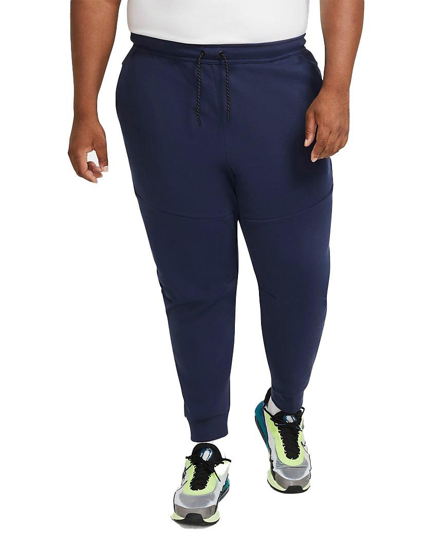 Nike Men's Sportswear Tech Fleece Jogger - Big & Tall - BLUE Thumbnail View 1