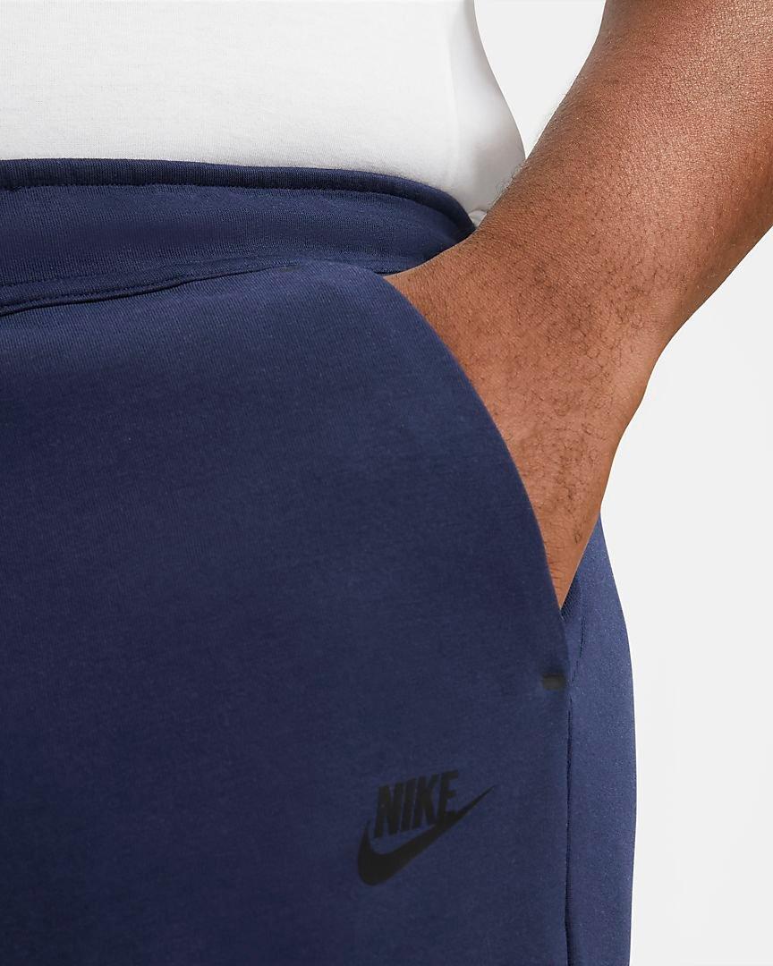 Nike Men's Sportswear Tech Fleece Jogger - Big & Tall - BLUE Thumbnail View 3