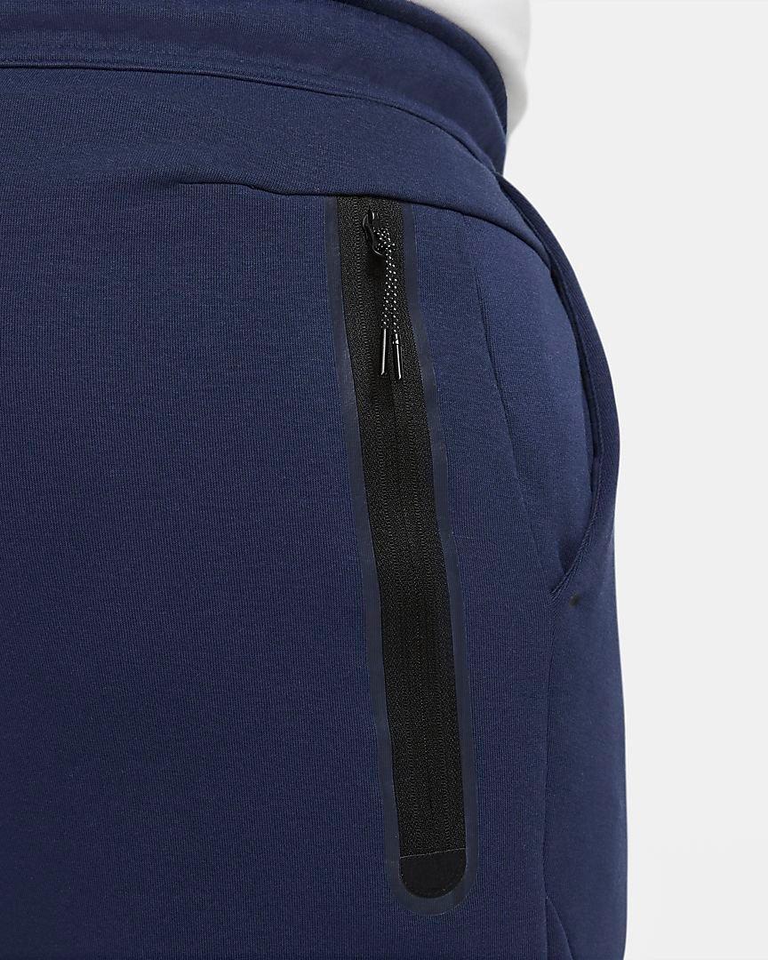 Nike Men's Sportswear Tech Fleece Jogger - Big & Tall - BLUE Thumbnail View 5