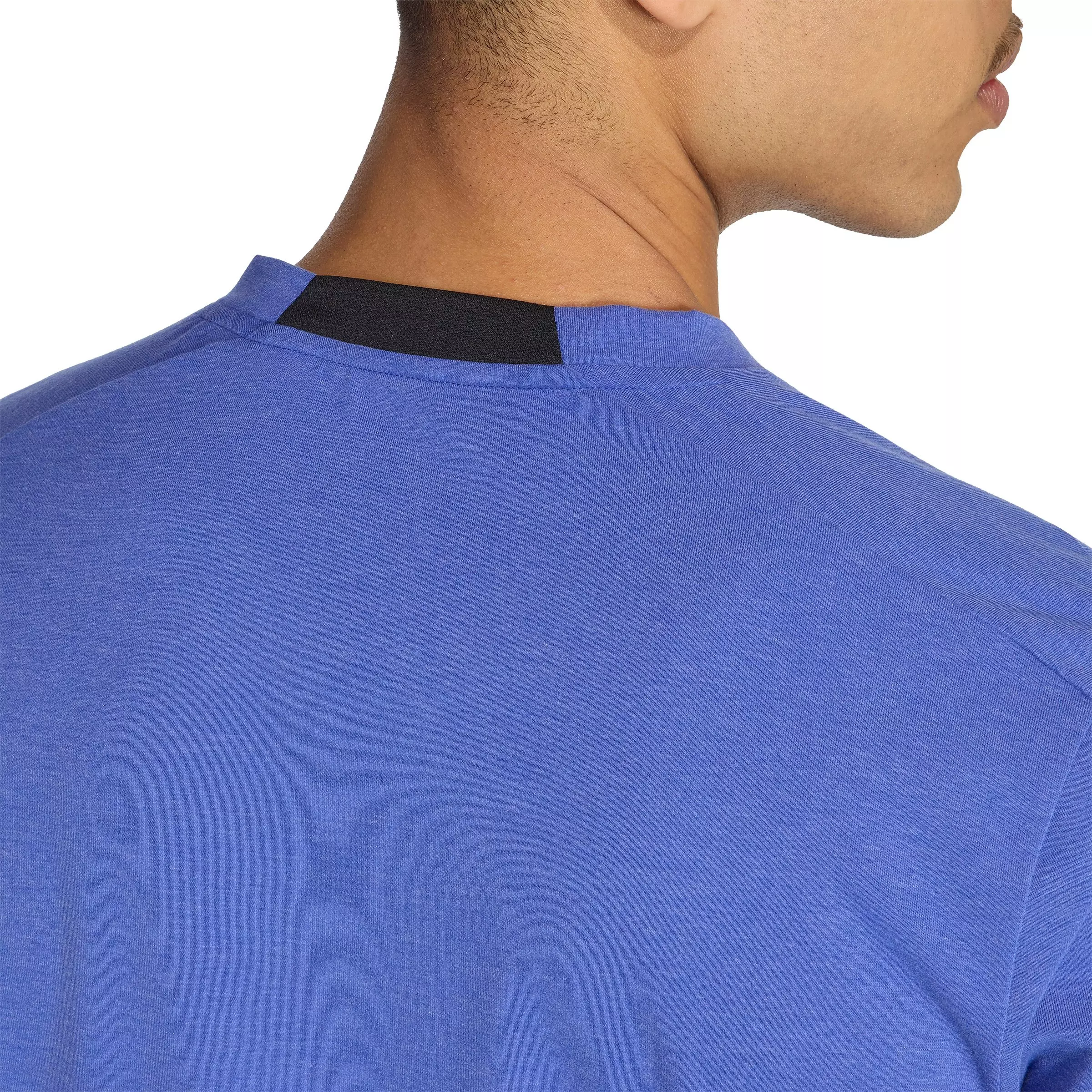 adidas Men's Designed for Training Workout T-Shirt - Blue - BLUE