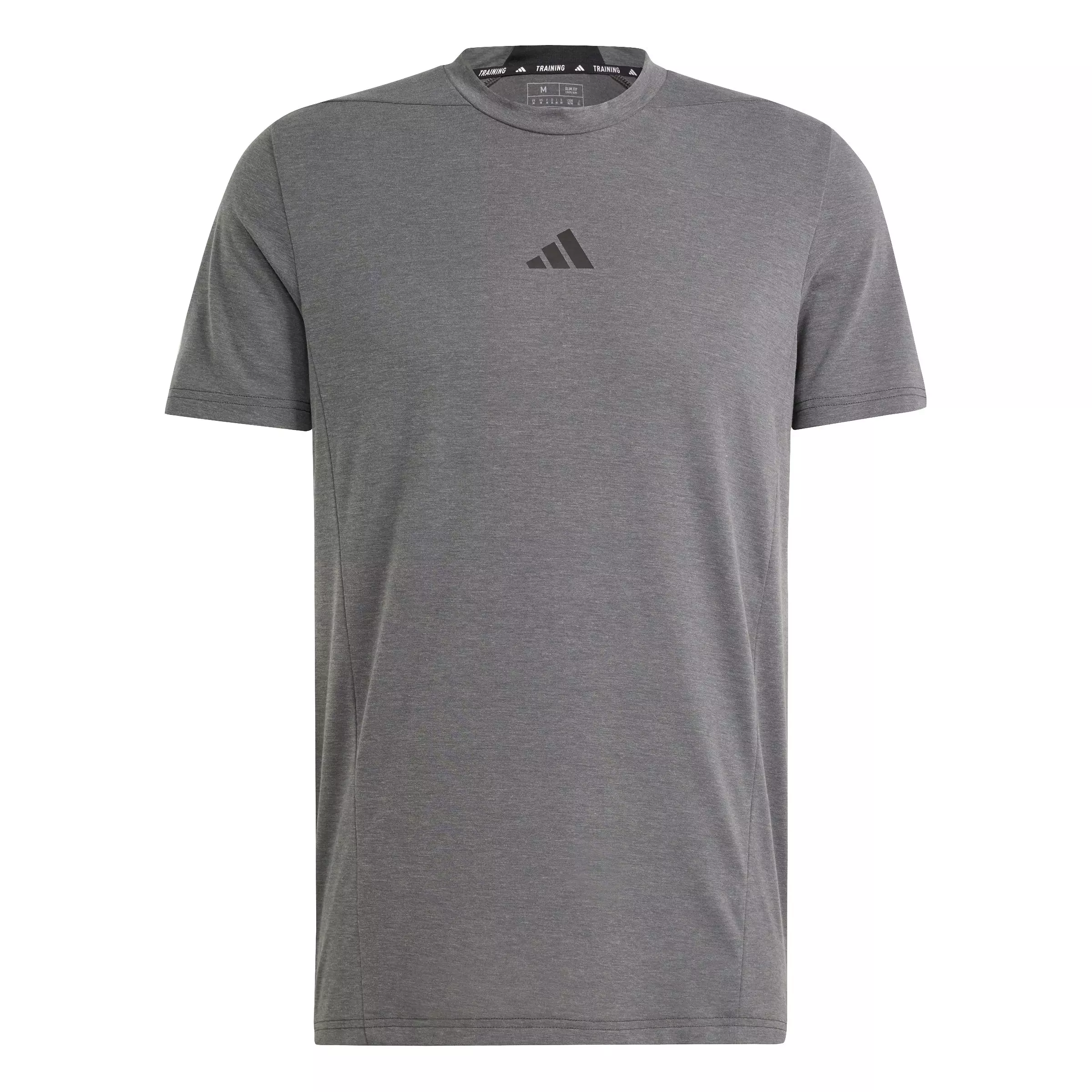 adidas Men's Designed for Training Workout T-Shirt - Grey - GREY
