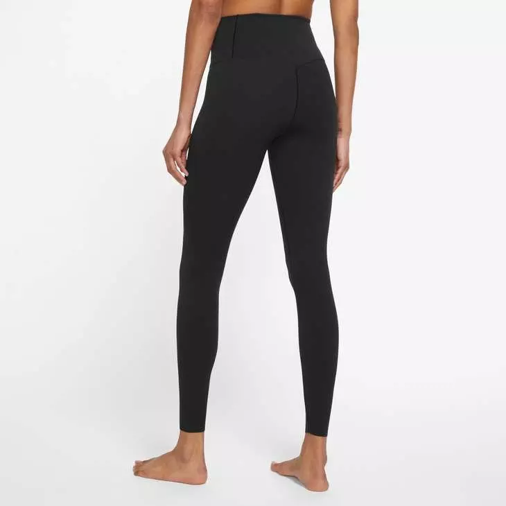 Nike Women's Dri-FIT Gentle-Support High-Waisted Leggings - BLACK