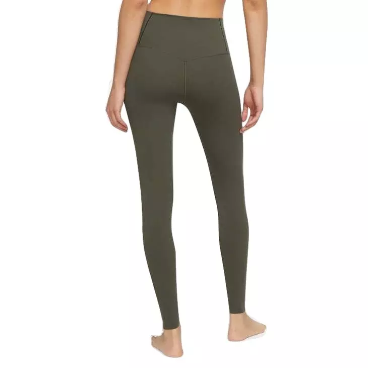 Nike Women's Dri-FIT Gentle-Support High-Waisted Leggings - KHAKI