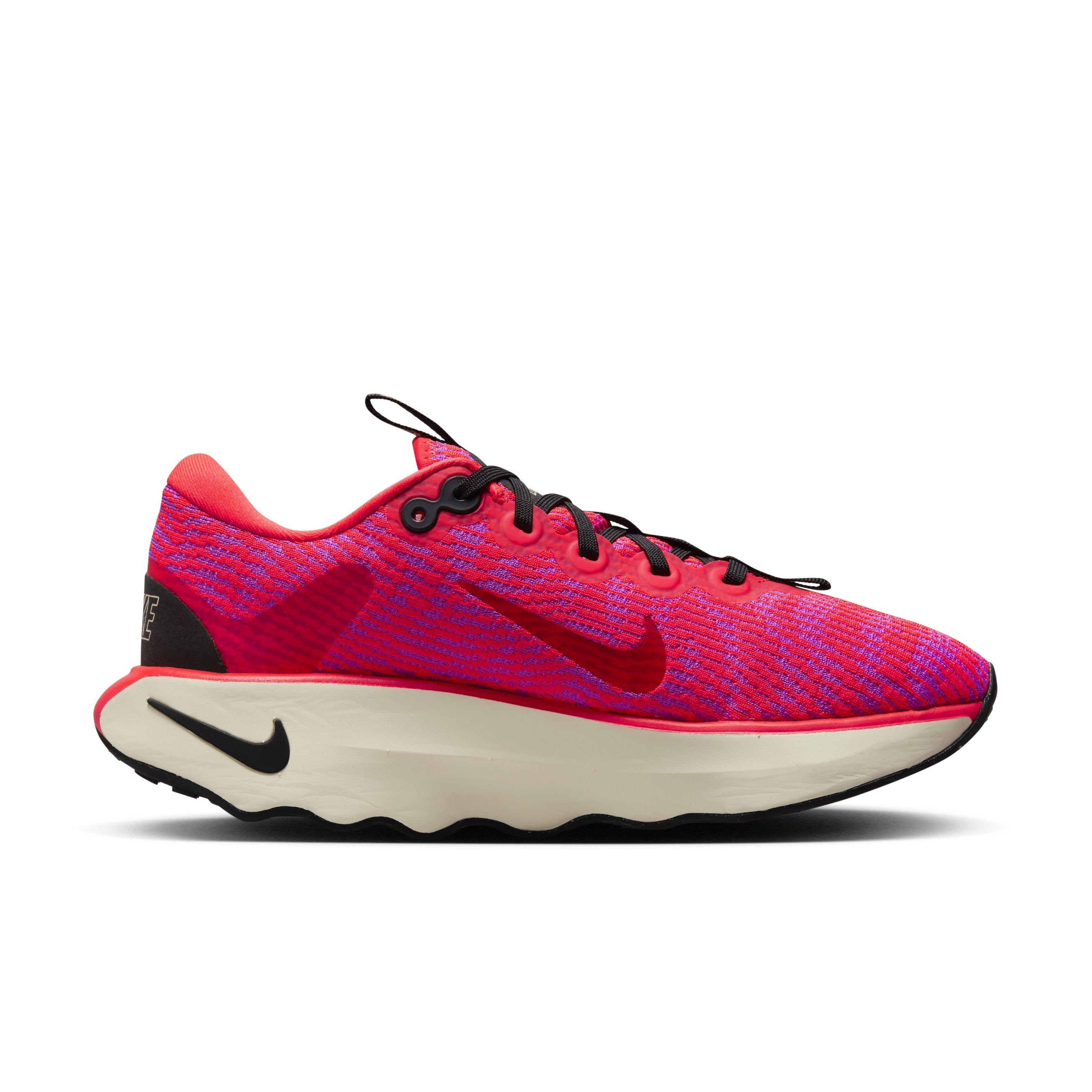 Nike Motiva "Bright Crimson/Fuchsia Dream/Black/Bright Crimson" Women's Walking Shoe - CRIMSON/FUCHSIA/BLACK/CRIMSON Thumbnail View 1