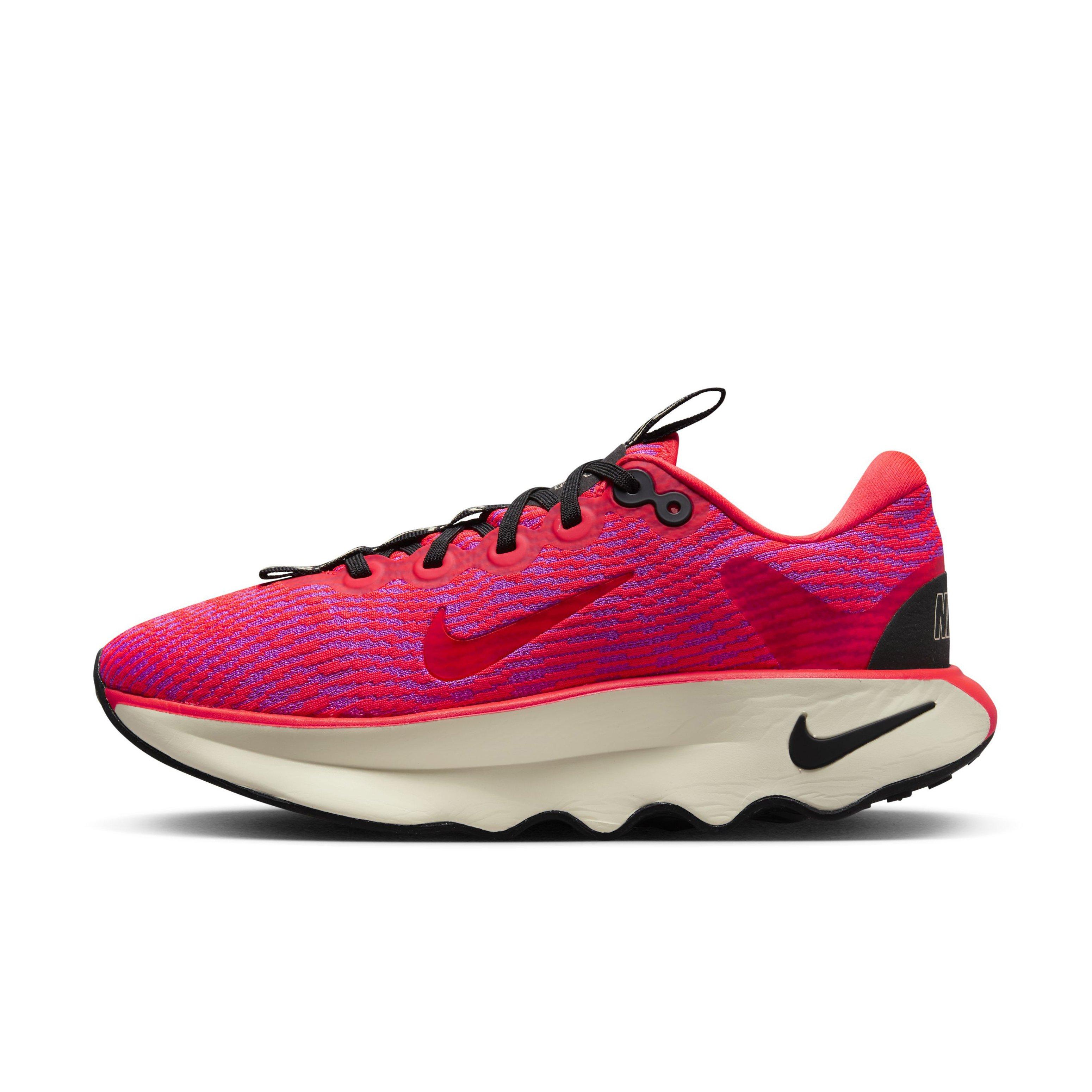 Nike Motiva "Bright Crimson/Fuchsia Dream/Black/Bright Crimson" Women's Walking Shoe - CRIMSON/FUCHSIA/BLACK/CRIMSON Thumbnail View 2
