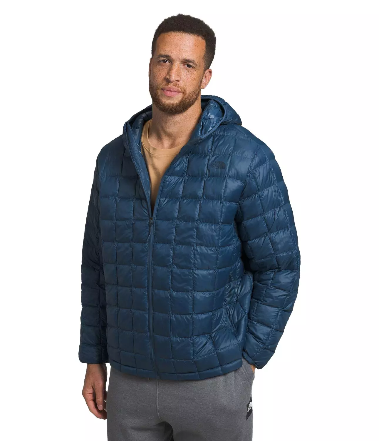 The North Face Men's Big ThermoBall Eco 2.0 Jacket -Blue - BLUE