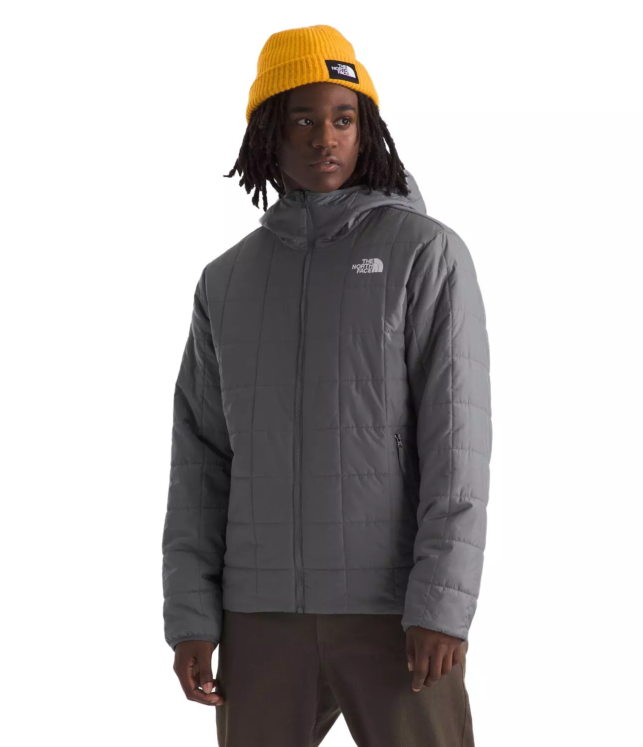 The North Face Men's Junction Insulated Jacket -Dk Grey - DK GREY