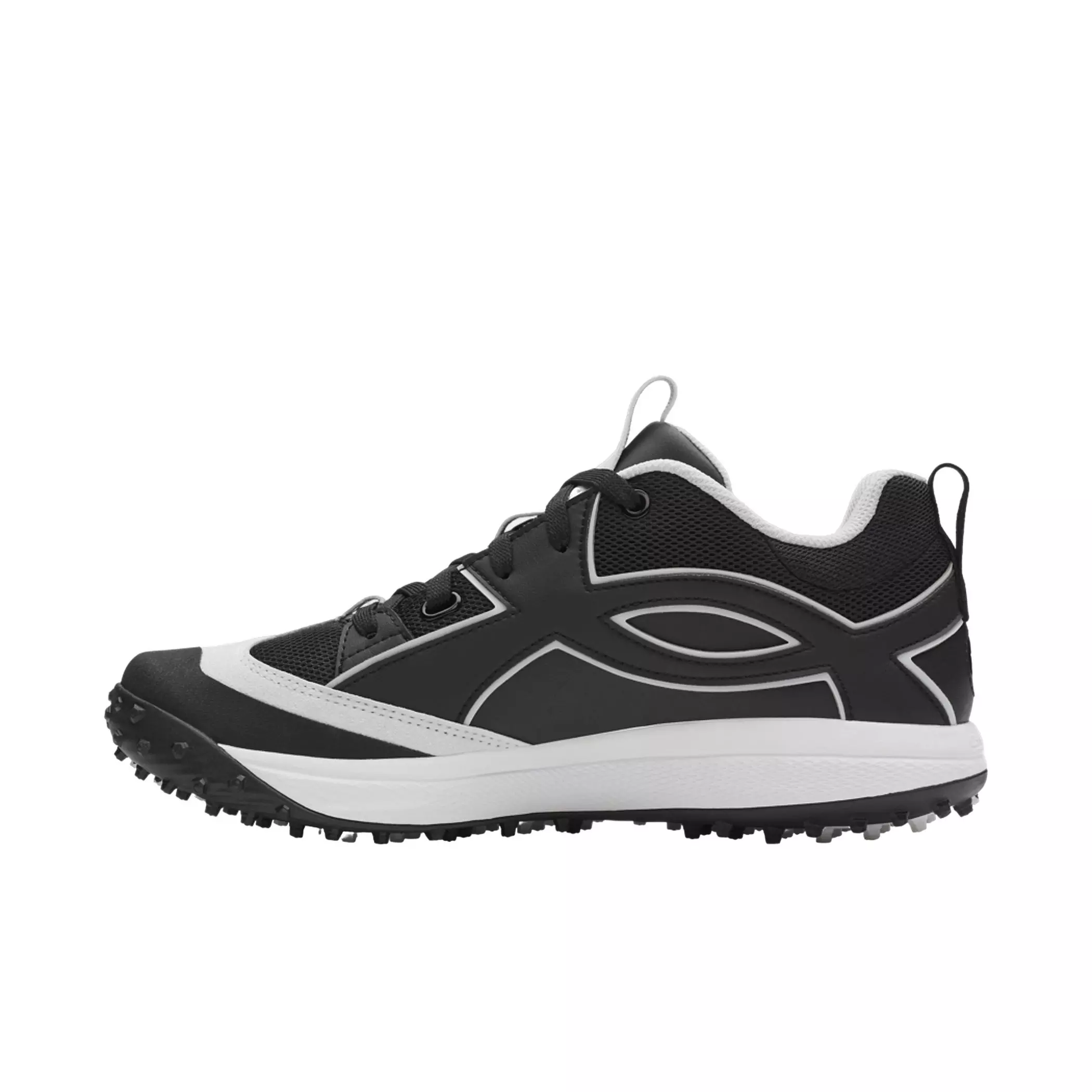Under Armour Yard Icon Turf "Black/White" Men's Baseball Shoe - BLACK/WHITE