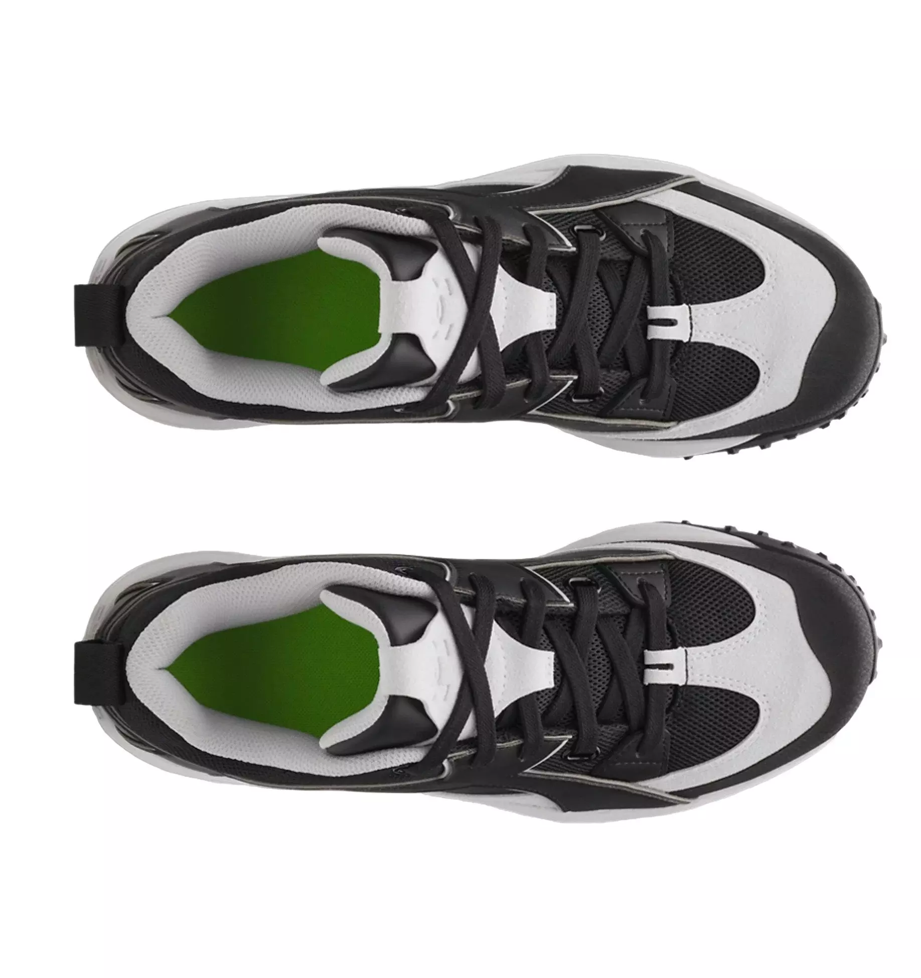 Under Armour Yard Icon Turf "Black/White" Men's Baseball Shoe - BLACK/WHITE