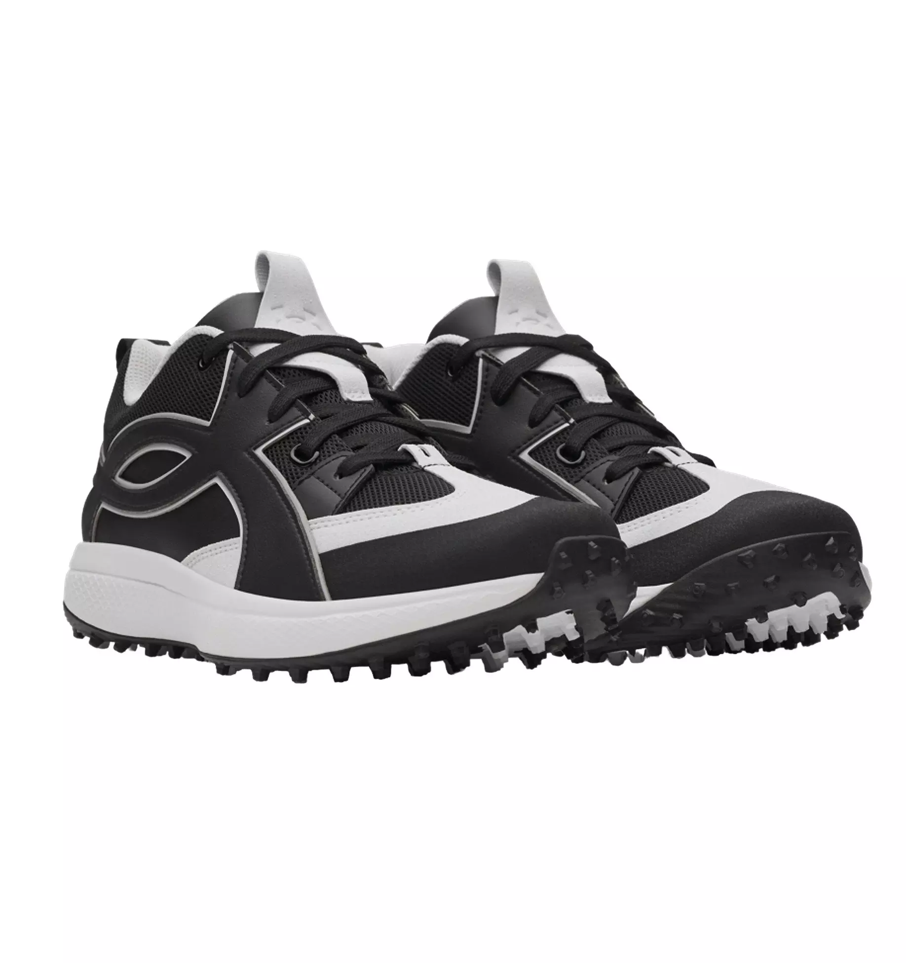 Under Armour Yard Icon Turf "Black/White" Men's Baseball Shoe - BLACK/WHITE