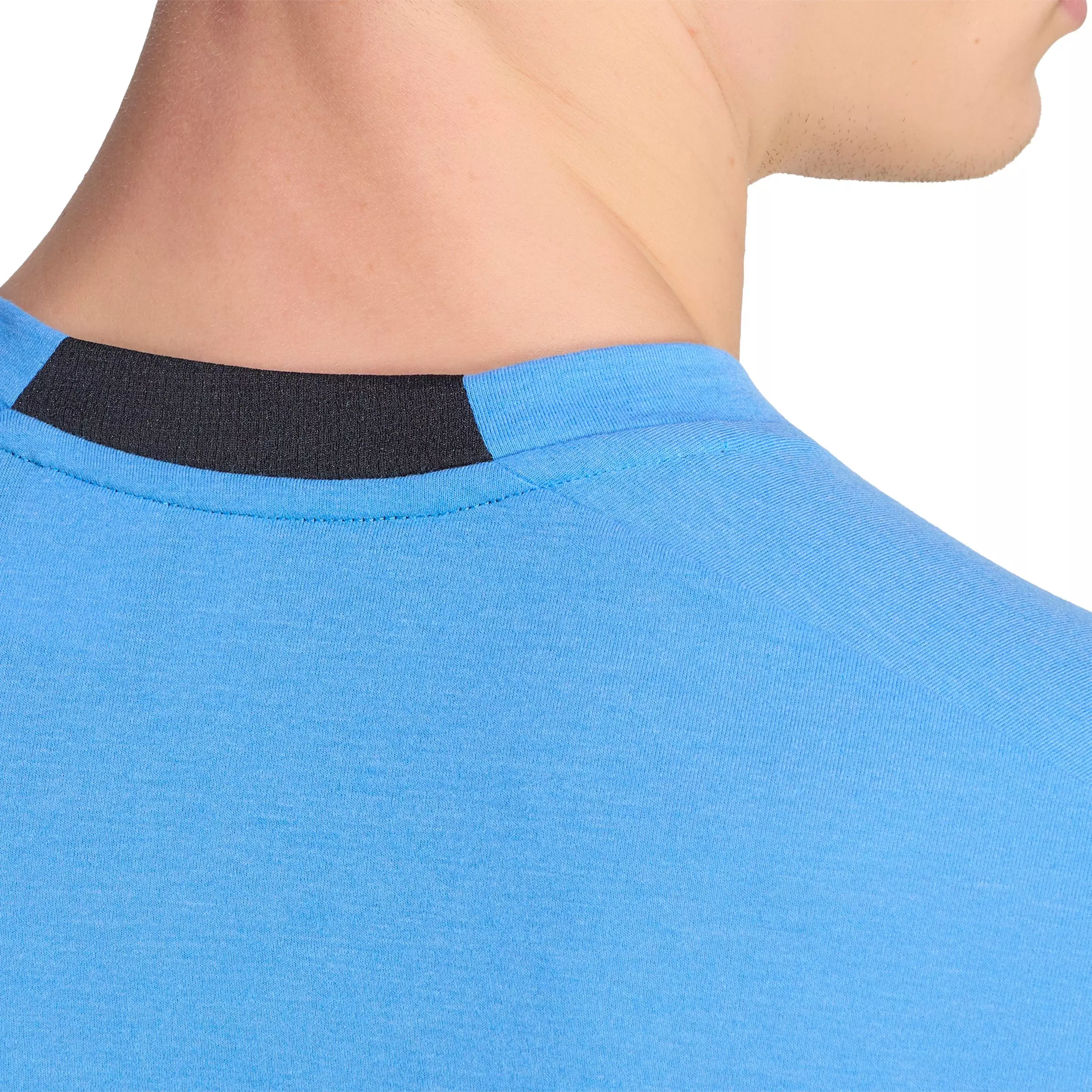 adidas Men's Designed for Training Workout T-Shirt - Blue - BLUE