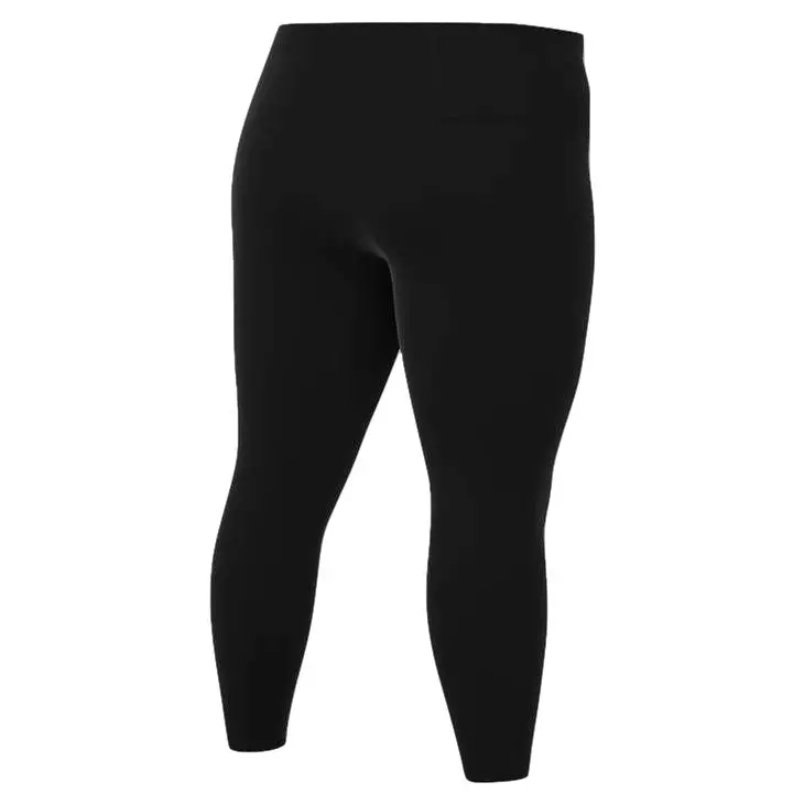 Nike Women's Gentle-Support High-Waisted 7/8 Leggings - BLACK