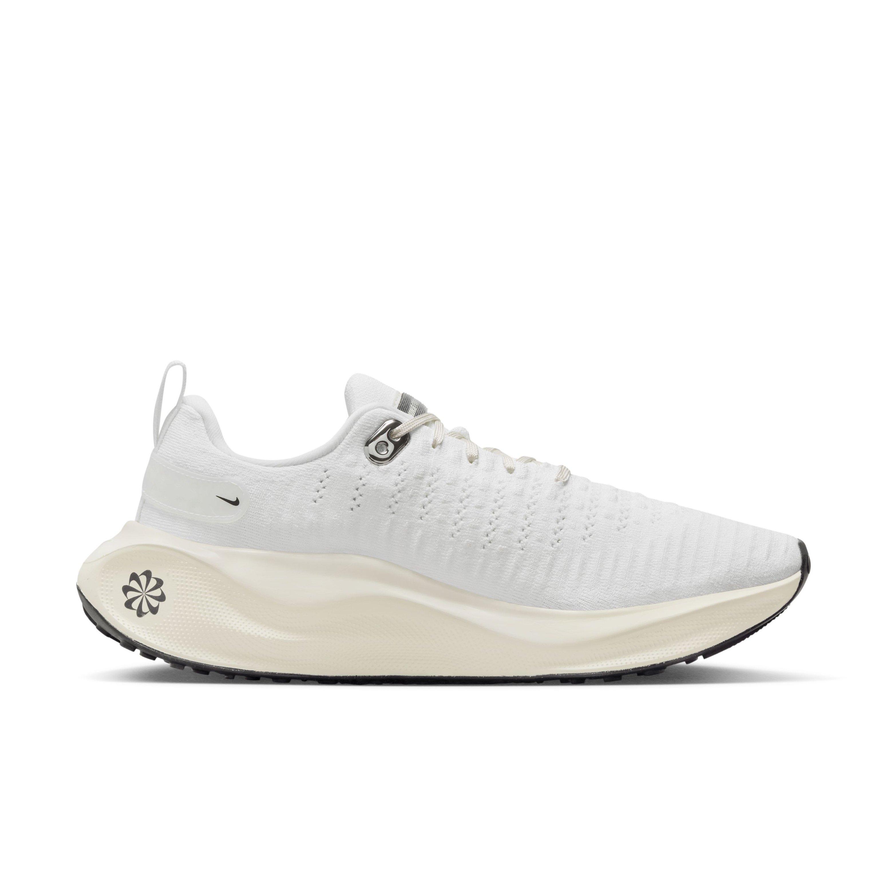 Nike InfinityRN 4 "White/Sail/Coconut Milk/Chrome" Women's Running Shoe - WHITE/SAIL/MILK/CHROME Thumbnail View 1