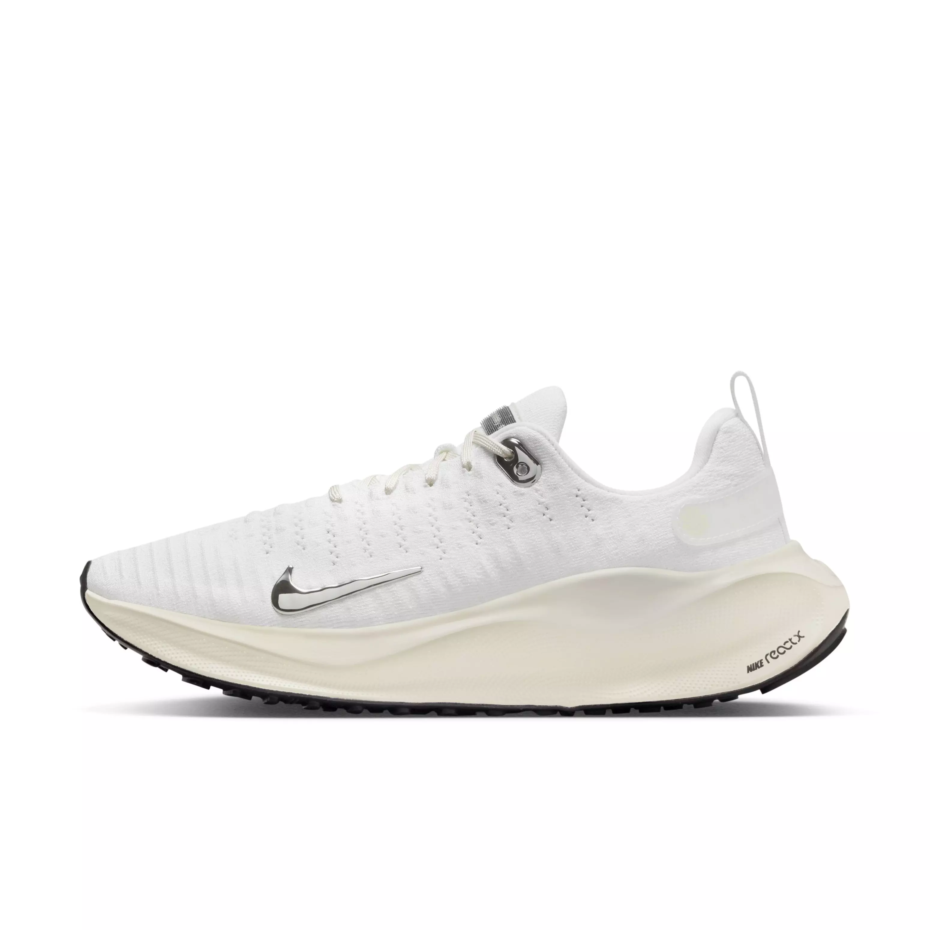 Nike InfinityRN 4 "White/Sail/Coconut Milk/Chrome" Women's Running Shoe - WHITE/SAIL/MILK/CHROME