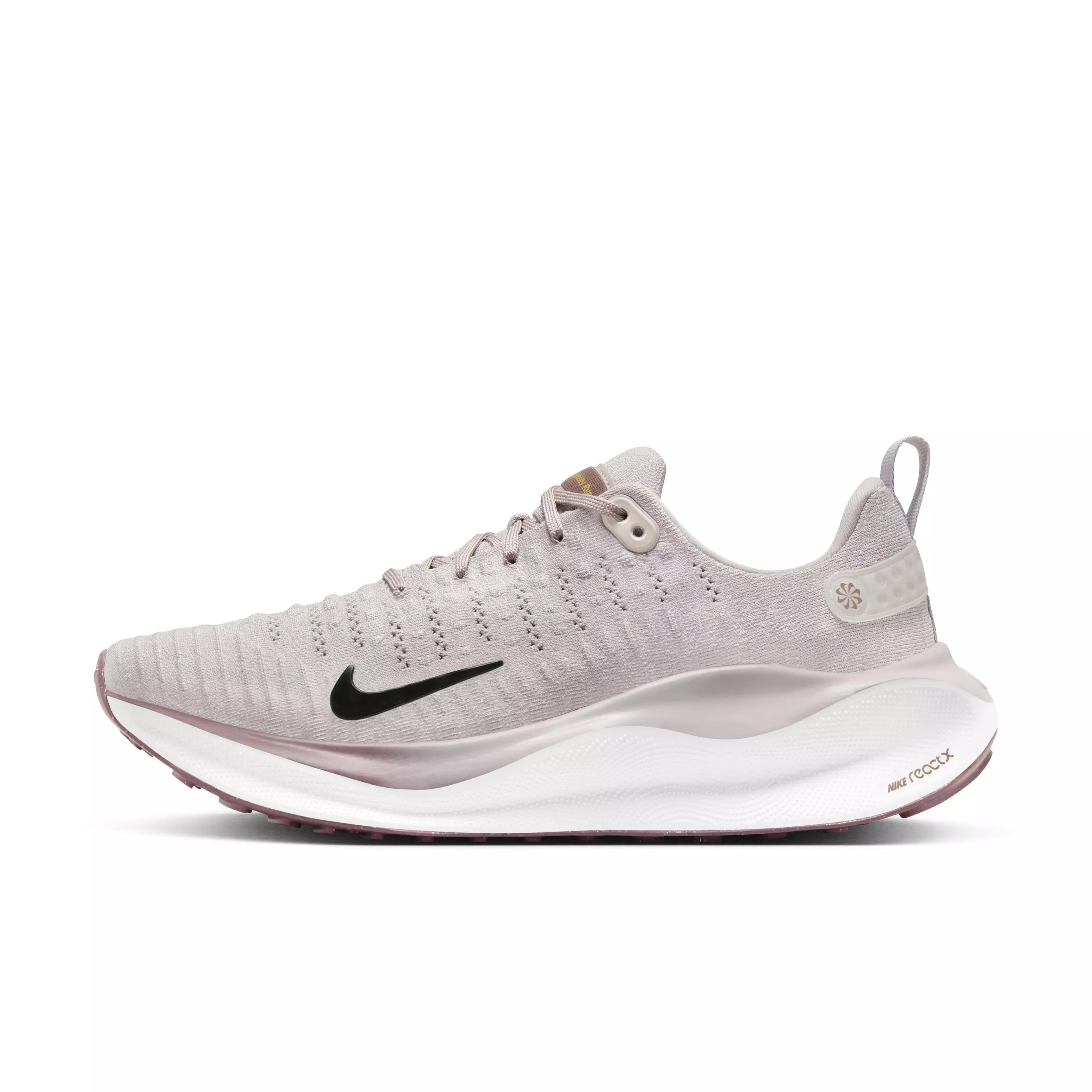 Nike InfinityRN 4 "Platinum Violet/Smokey Mauve/Saturn Gold/Black" Women's Running Shoe - VIOLET/MAUVE/GOLD/BLACK