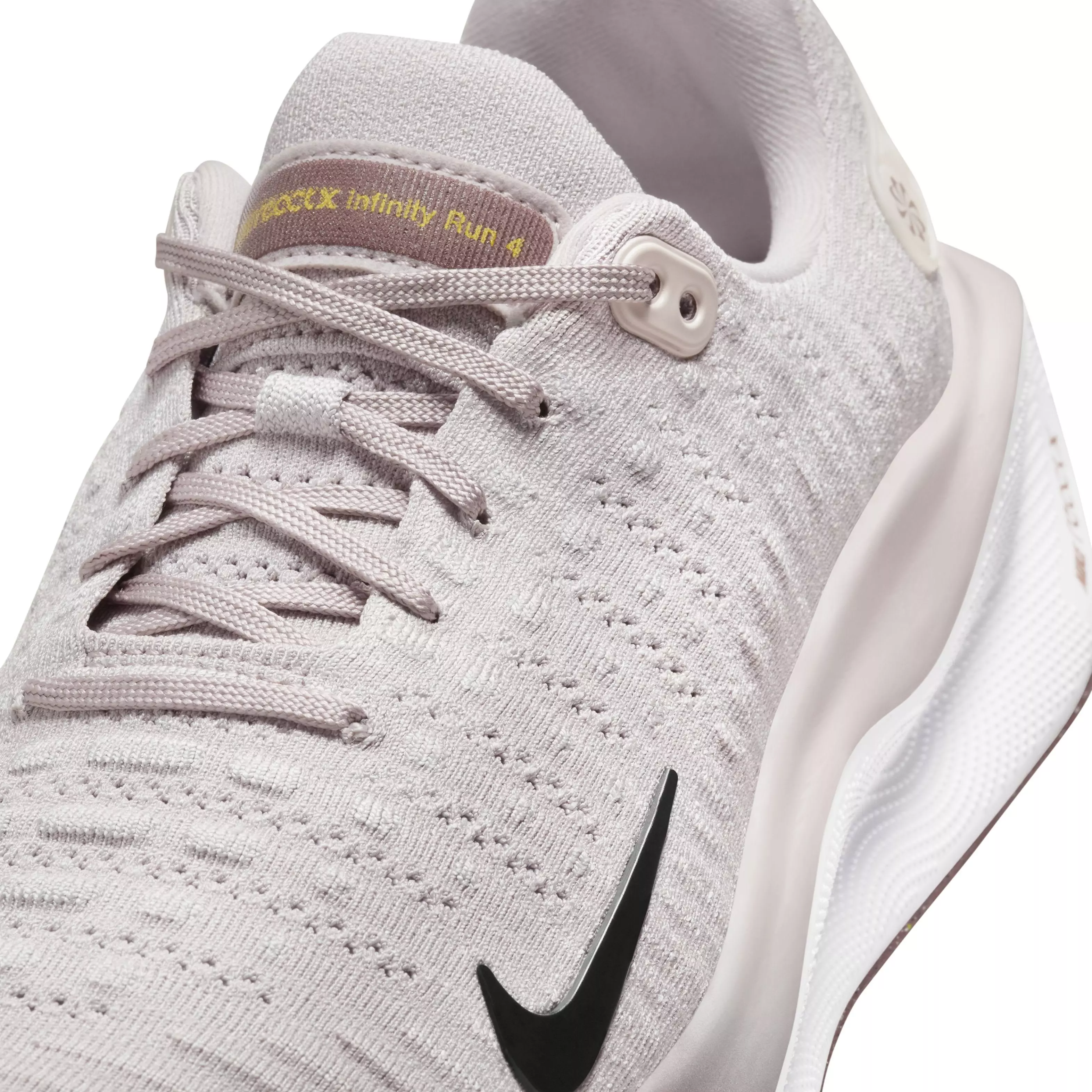 Nike InfinityRN 4 "Platinum Violet/Smokey Mauve/Saturn Gold/Black" Women's Running Shoe - VIOLET/MAUVE/GOLD/BLACK