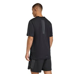 adidas Men's D4T PrimeLift 3 Stripes T-Shirt - Black