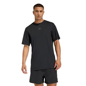 adidas Men's D4T PrimeLift 3 Stripes T-Shirt - Black