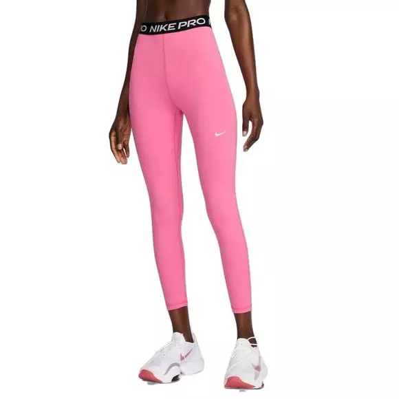 Nike Women's High-Waisted 7/8 Mesh Panel Leggings - Hibbett