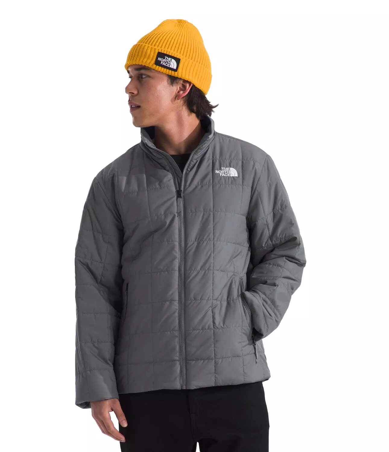 The North Face Men's Junction Insulated Jacket -Smoked Pearl - SMOKED PEARL