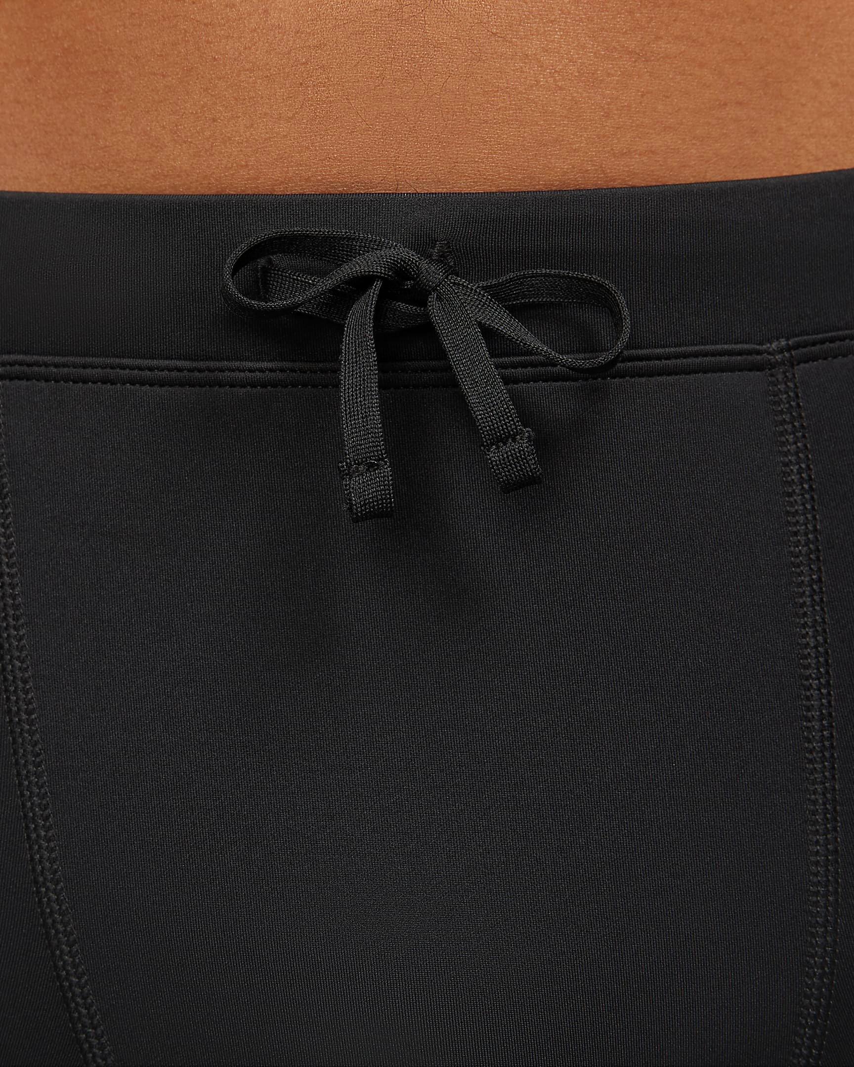 Nike Men's Dri-FIT Challenger Running Leggings - BLACK Thumbnail View 3