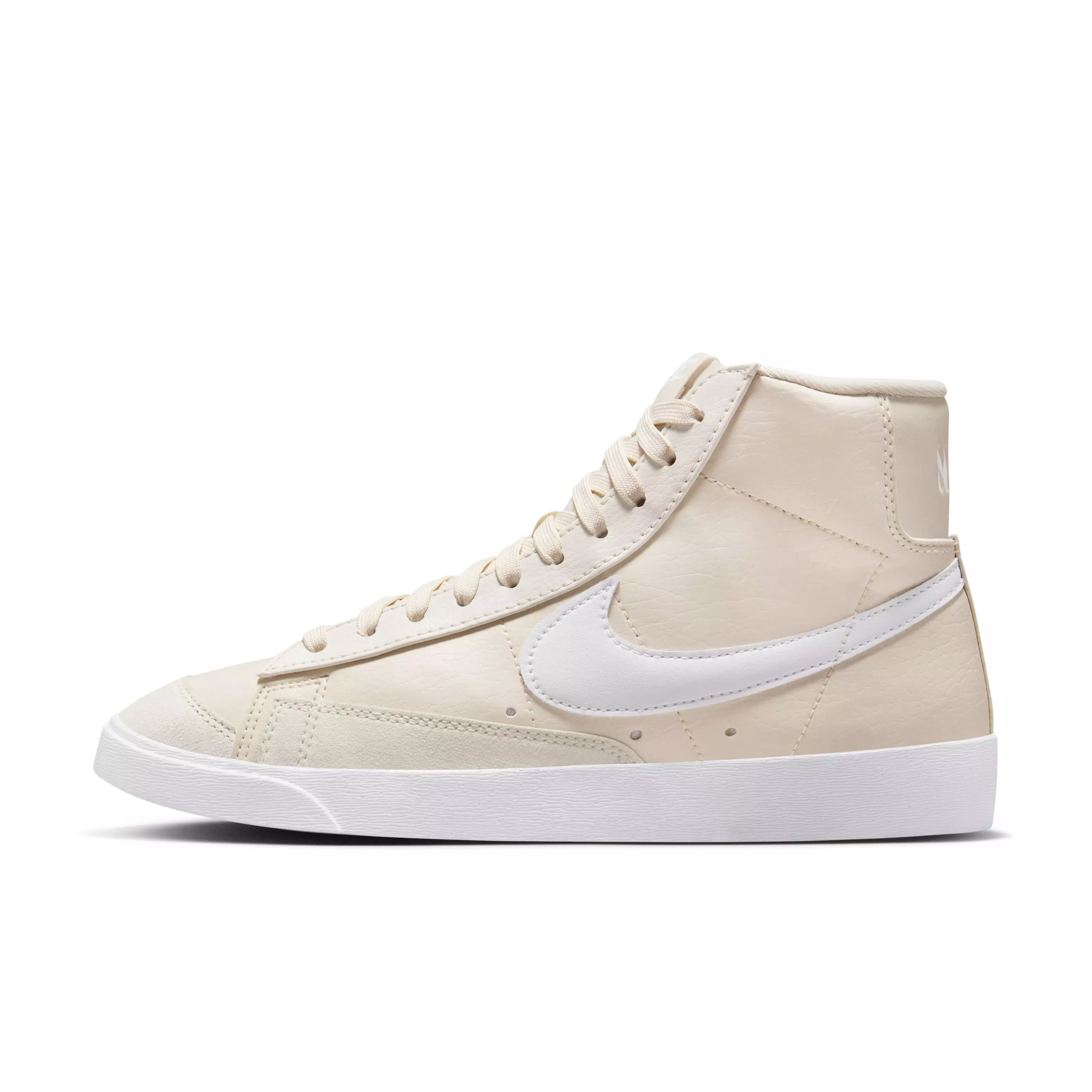 Nike Blazer Mid '77 Next Nature "Light Orewood Brown/Volt/Black/White" Women's Shoe - LT BROWN/VOLT/BLACK/WHITE