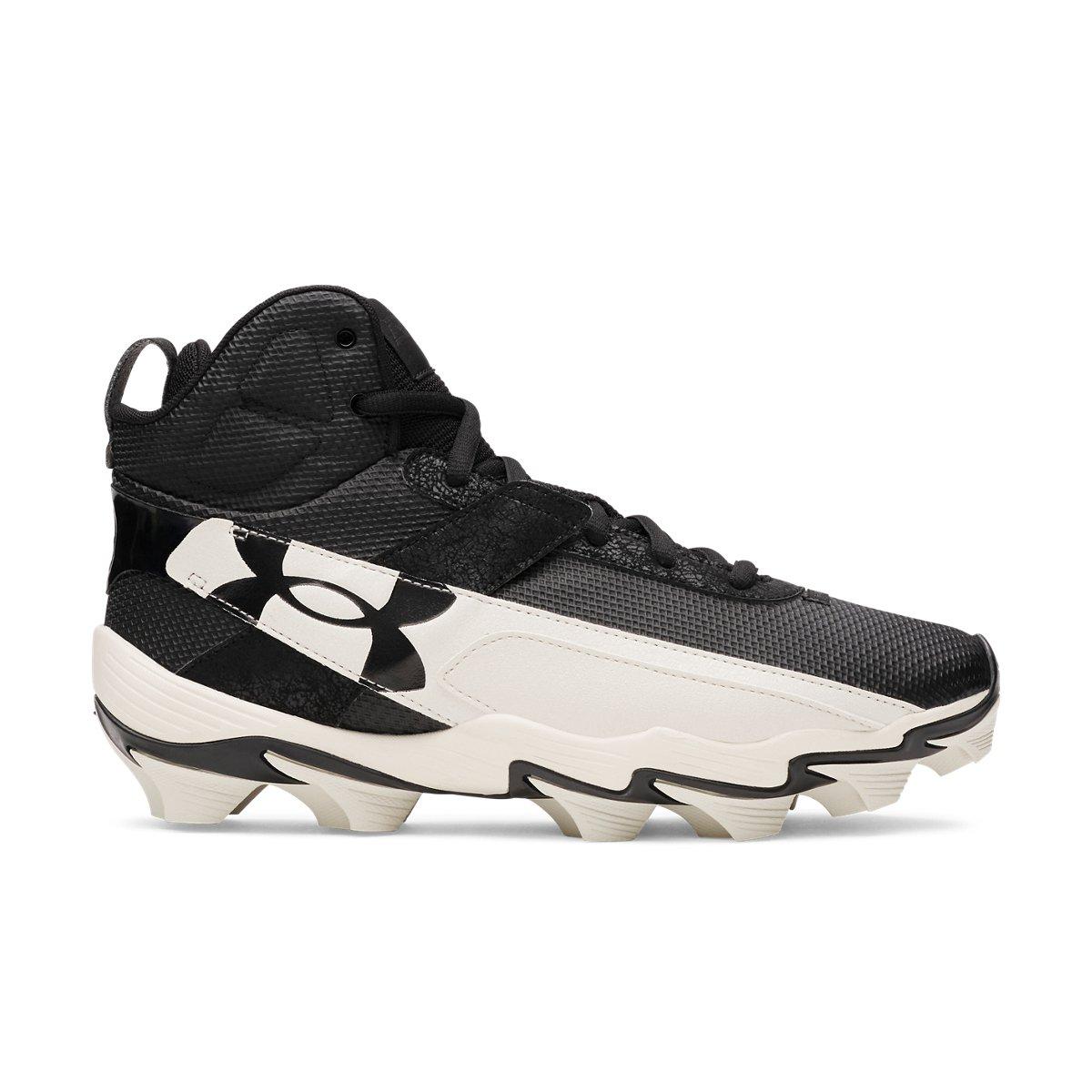 Under Armour Harper 10 RM "Black/Stone" Men's Baseball Cleat - BLACK/STONE Thumbnail View 1