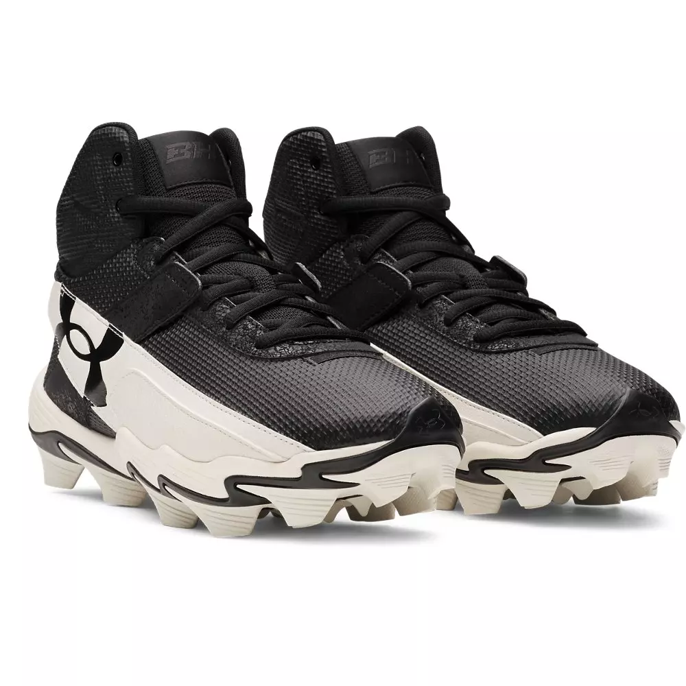Under Armour Harper 10 RM "Black/Stone" Men's Baseball Cleat - BLACK/STONE