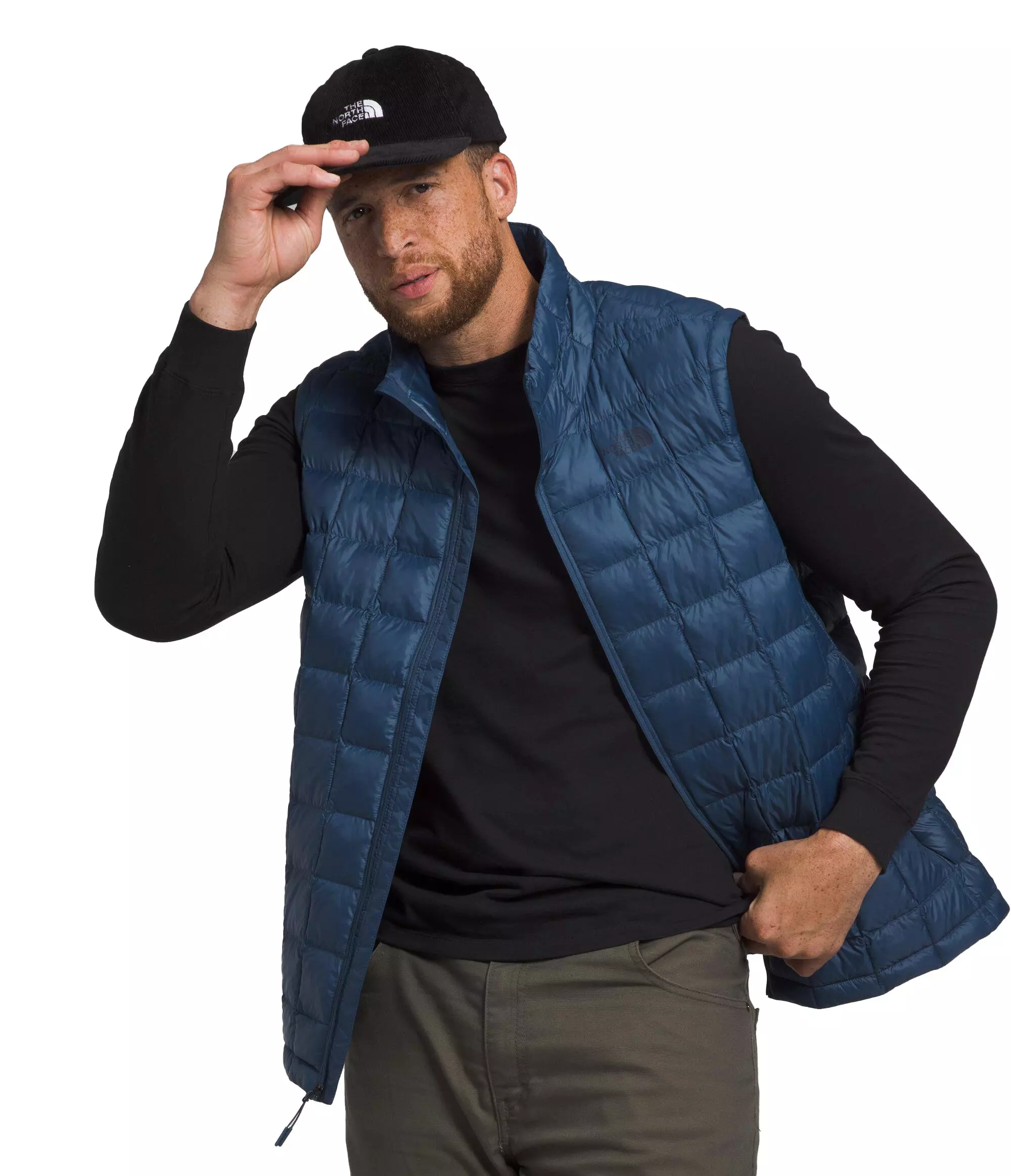 The North Face Big Men's ThermoBall Eco 2.0 Vest -Blue - BLUE