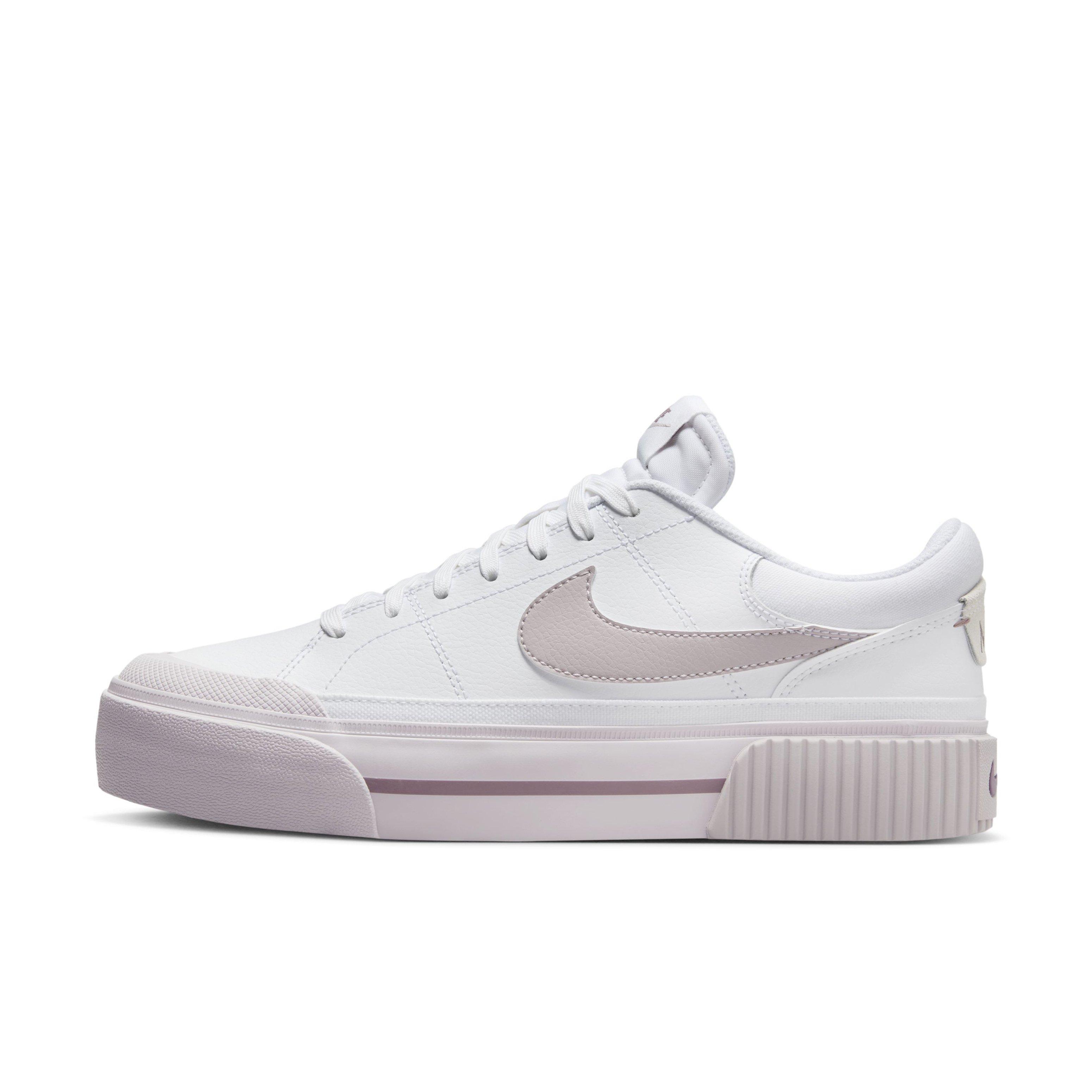 Nike Court Legacy Lift "White/Smokey Mauve/Platinum Violet" Women's Shoe - WHITE/MAUVE/VIOLET Thumbnail View 2