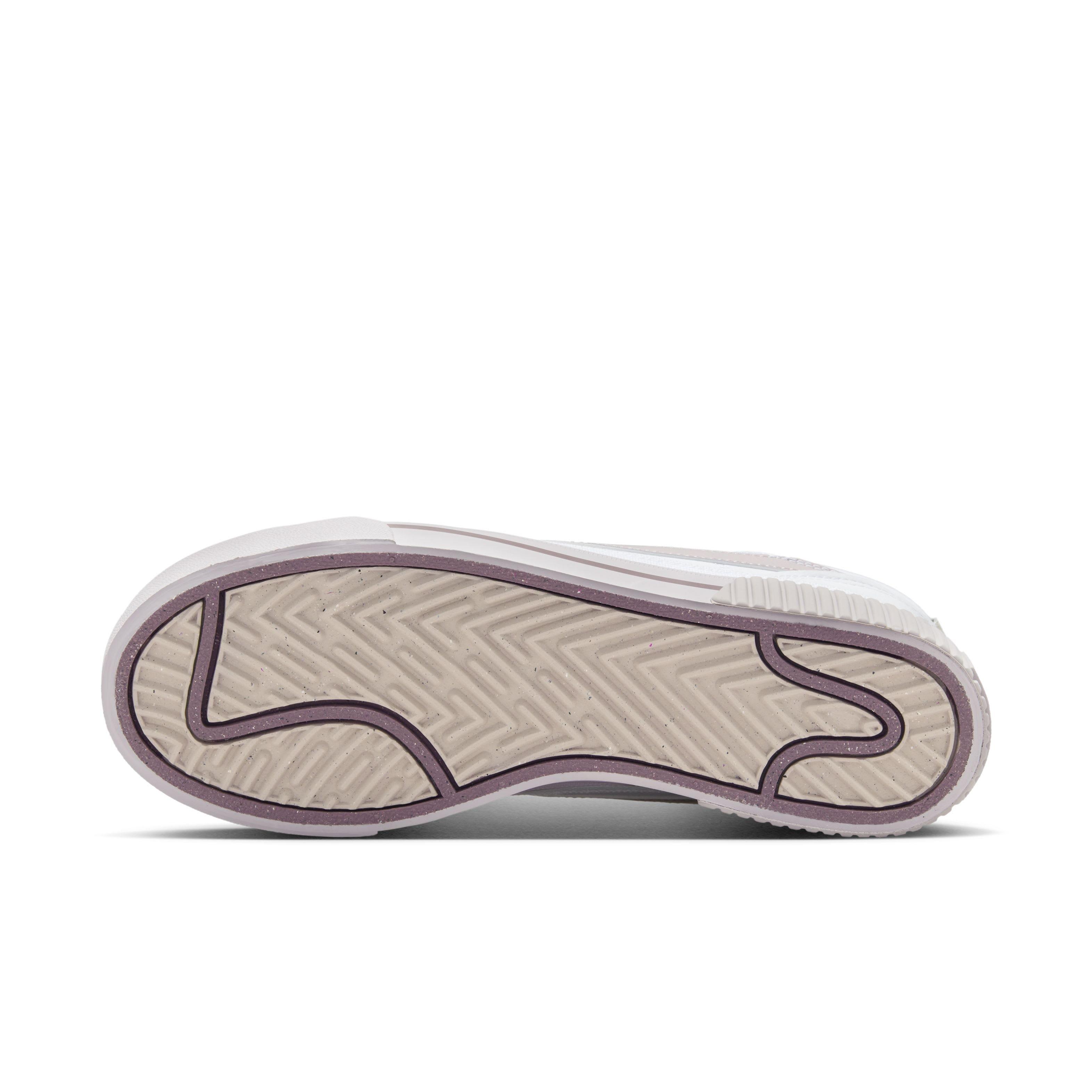 Nike Court Legacy Lift "White/Smokey Mauve/Platinum Violet" Women's Shoe - WHITE/MAUVE/VIOLET Thumbnail View 6