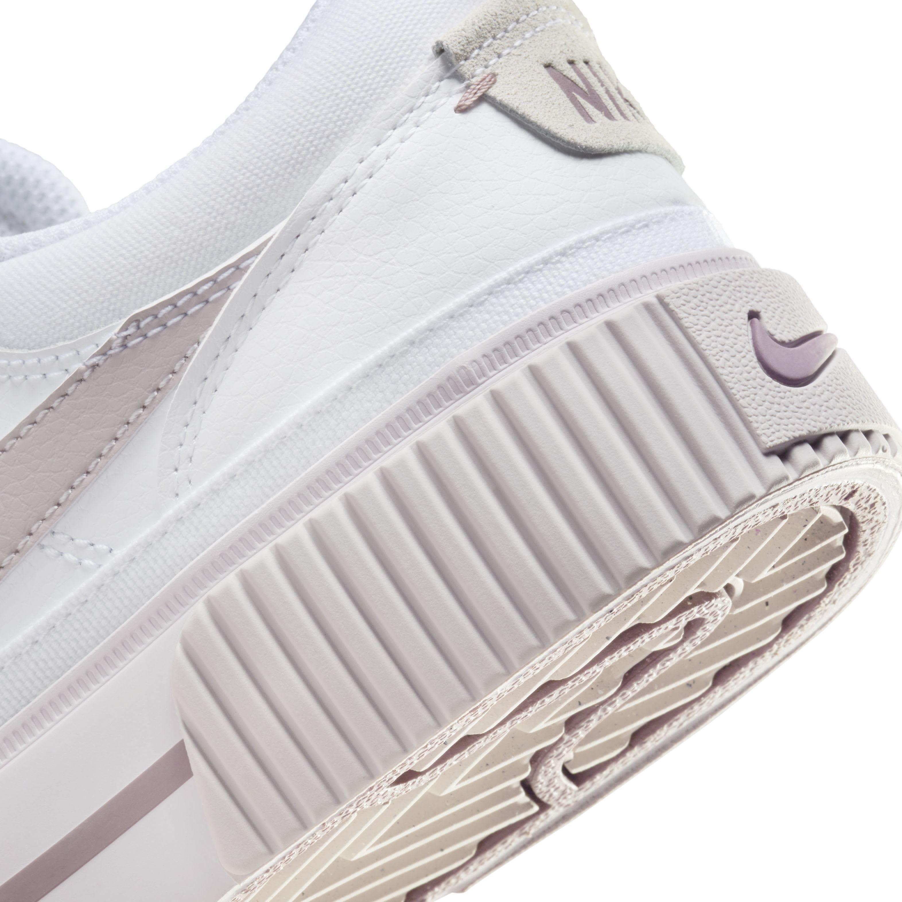 Nike Court Legacy Lift "White/Smokey Mauve/Platinum Violet" Women's Shoe - WHITE/MAUVE/VIOLET Thumbnail View 8
