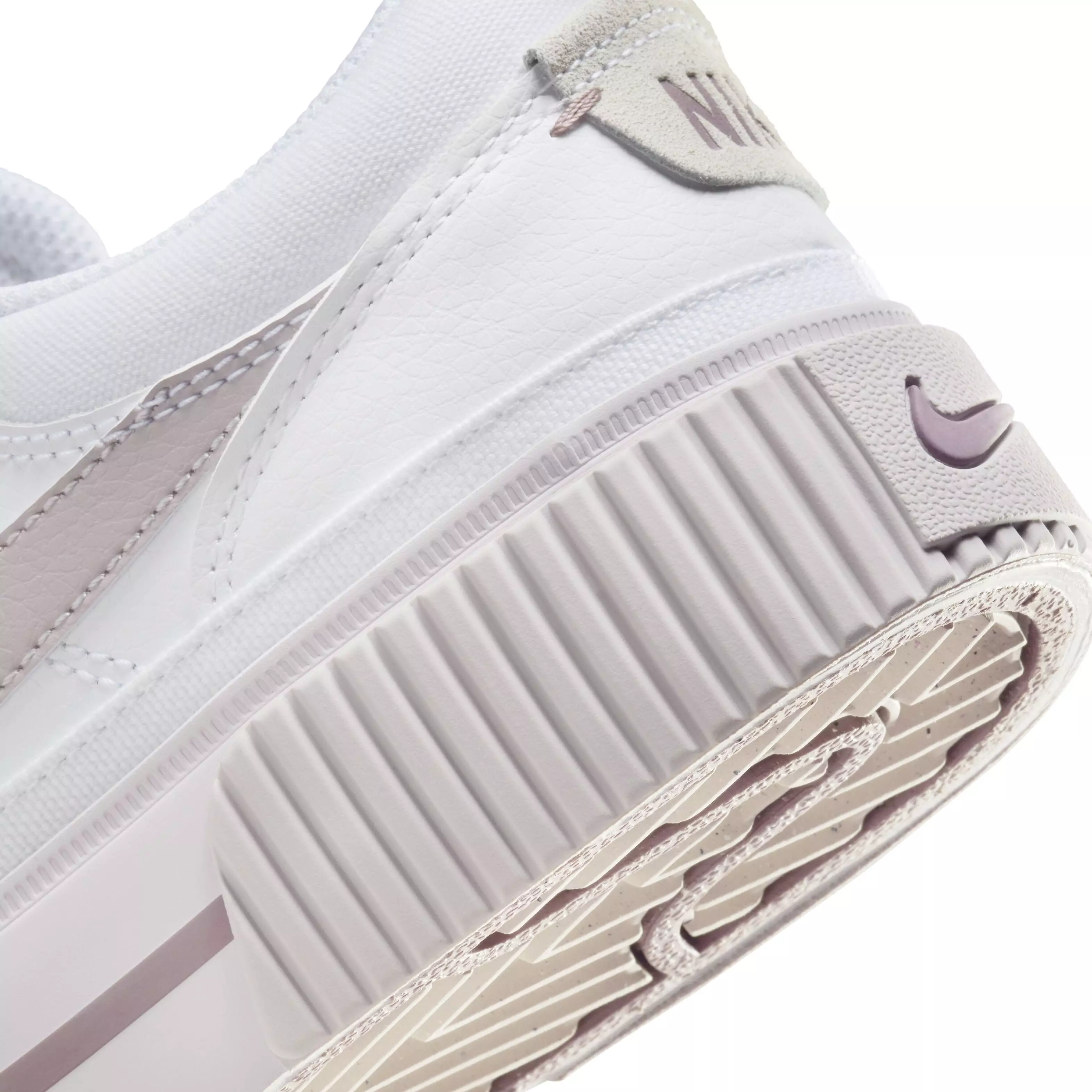 Nike Court Legacy Lift "White/Smokey Mauve/Platinum Violet" Women's Shoe - WHITE/MAUVE/VIOLET