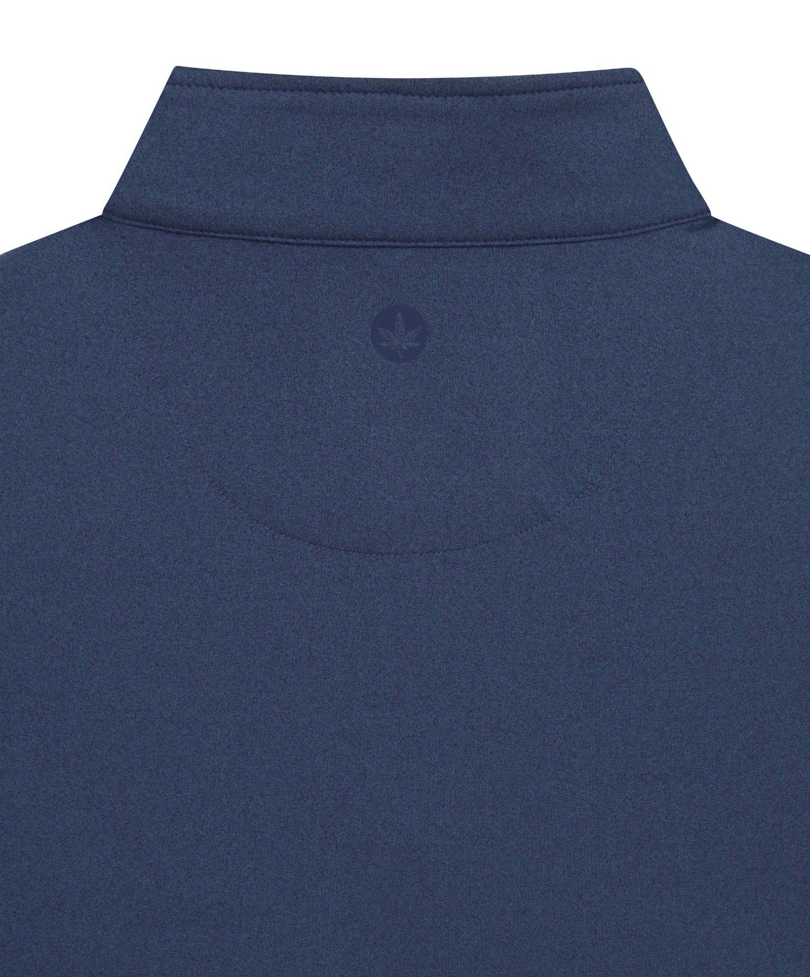 Boast Men's Greenwich Quarter Zip 2.0 - Vintage Navy - VINTAGE NAVY