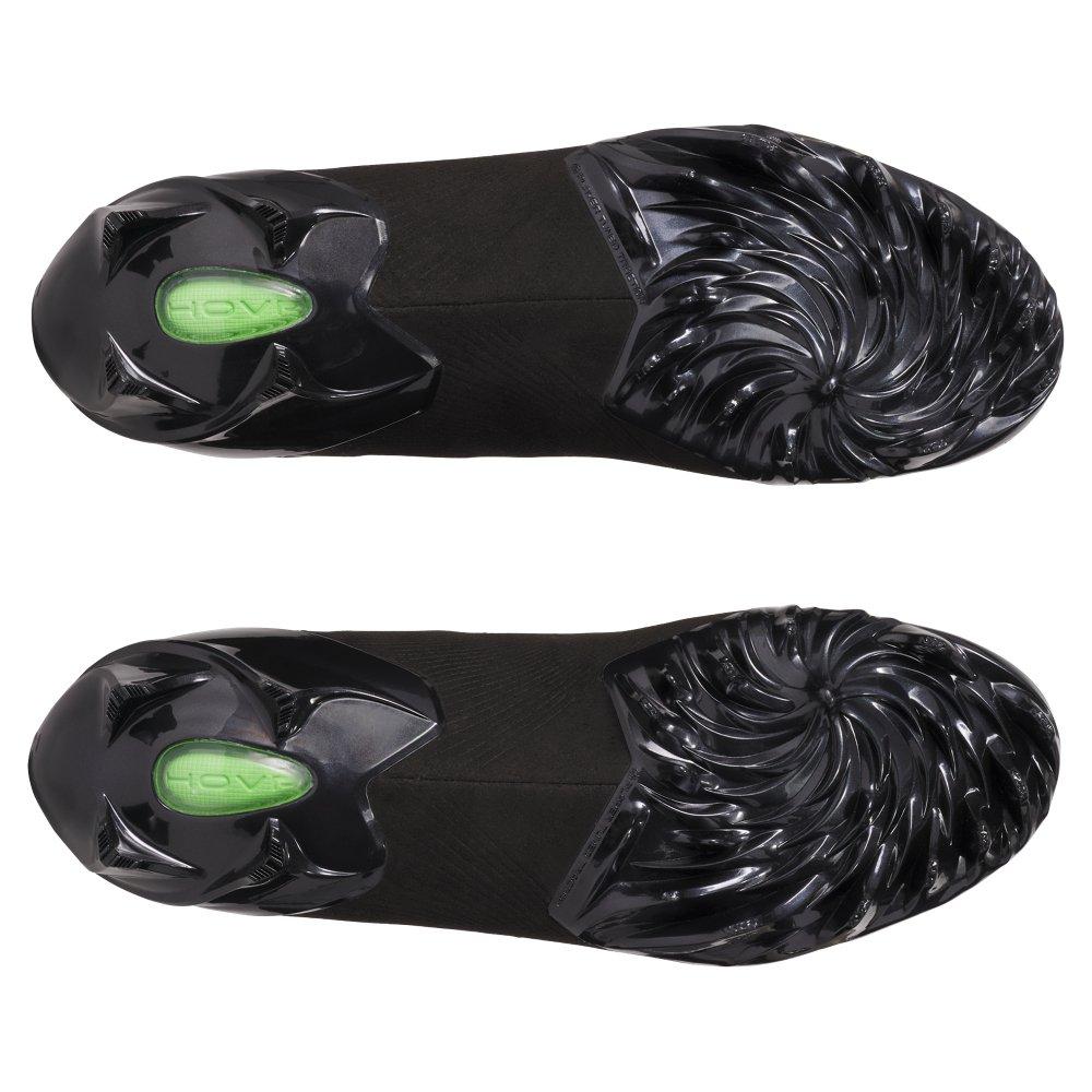 Under Armour Spotlight Pro Suede "Black/Black/Black" Men's Football Cleat - BLACK/BLACK/BLACK Thumbnail View 5