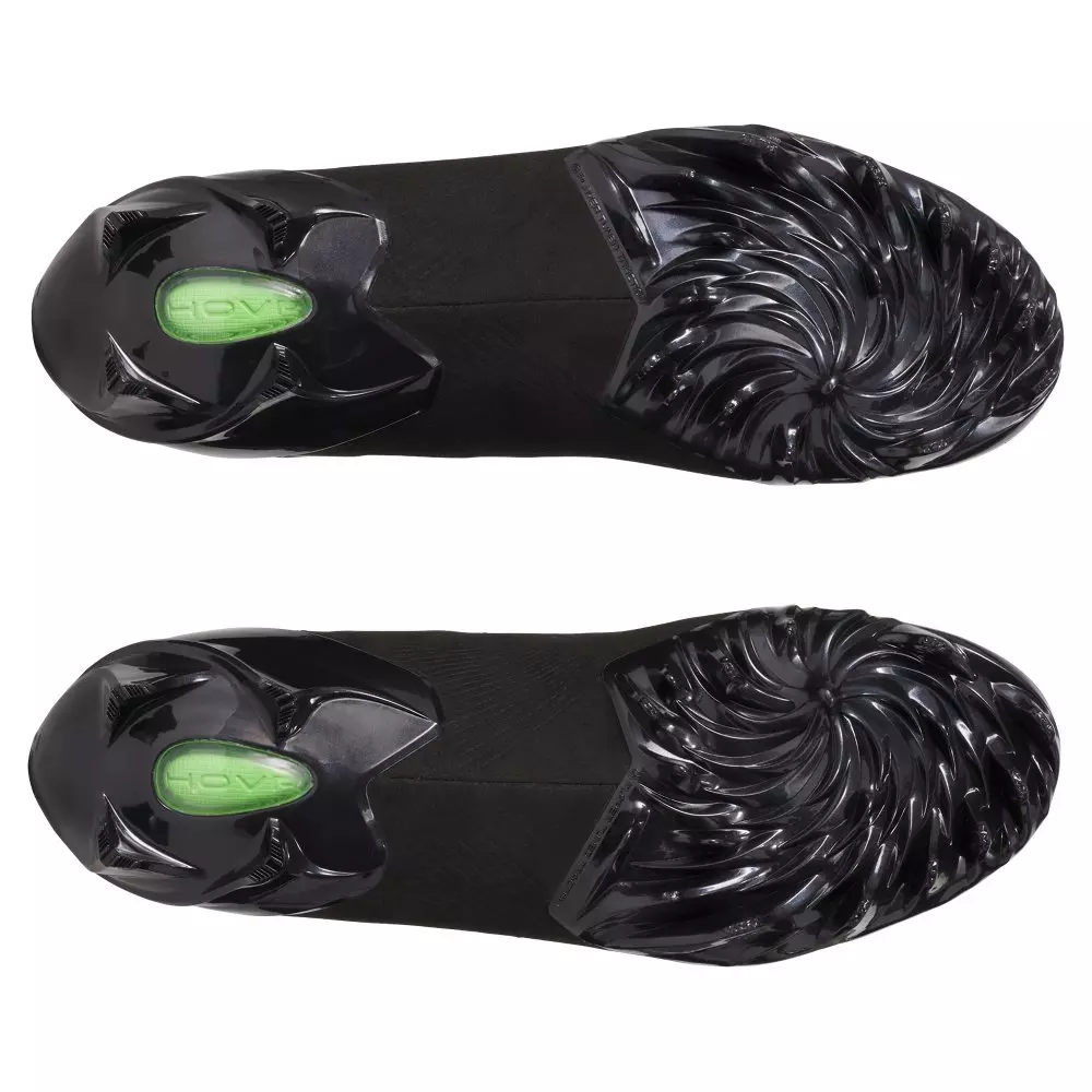 Under Armour Spotlight Pro Suede "Black/Black/Black" Men's Football Cleat - BLACK/BLACK/BLACK