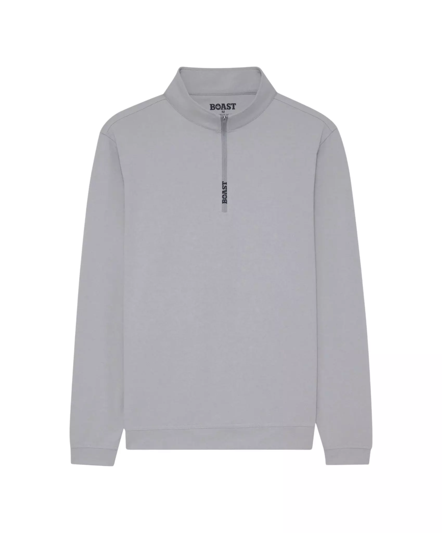 Boast Men's Greenwich Quarter Zip 2.0 - Lt Grey - LT GREY