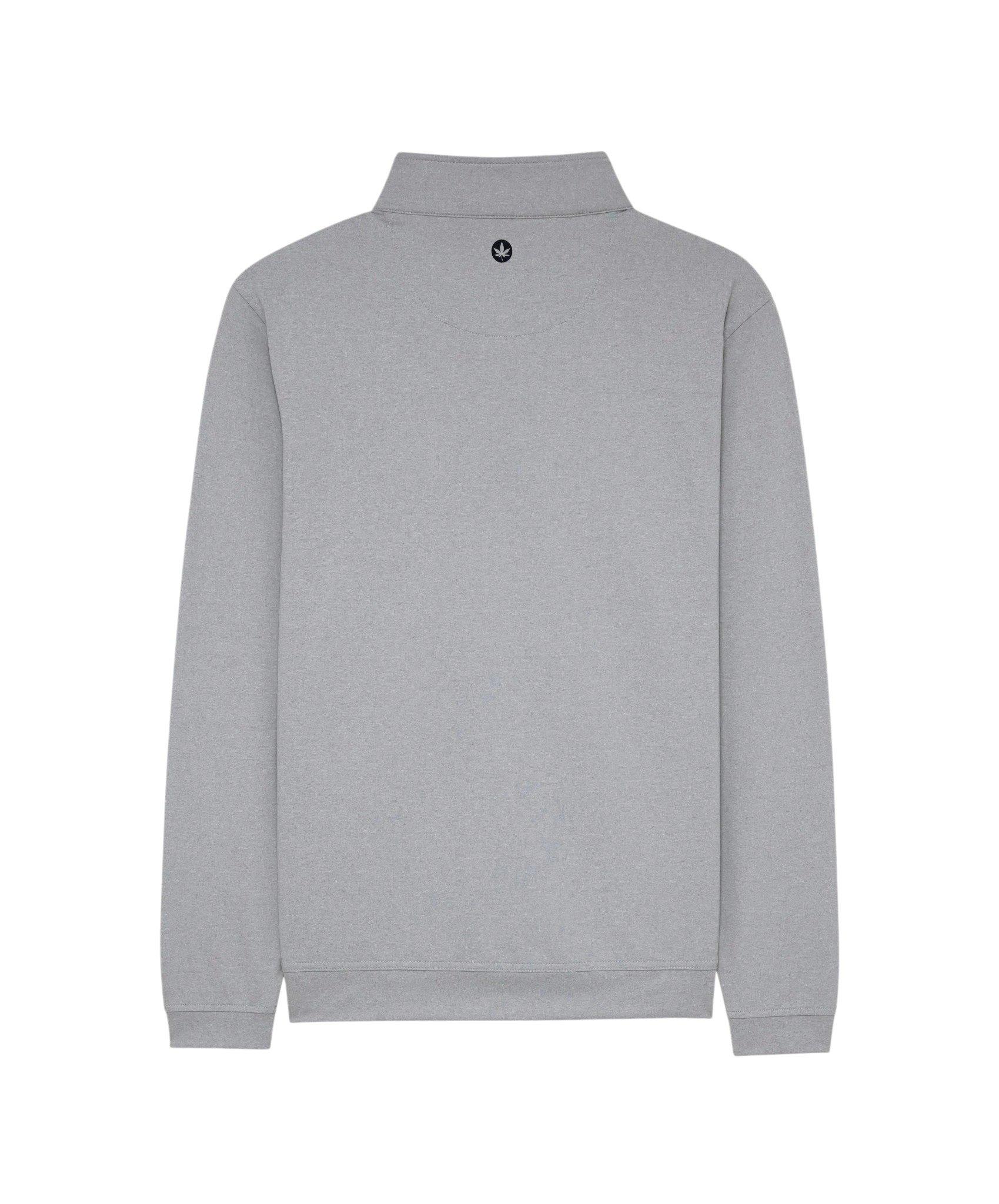 Boast Men's Greenwich Quarter Zip 2.0 - Lt Grey - LT GREY