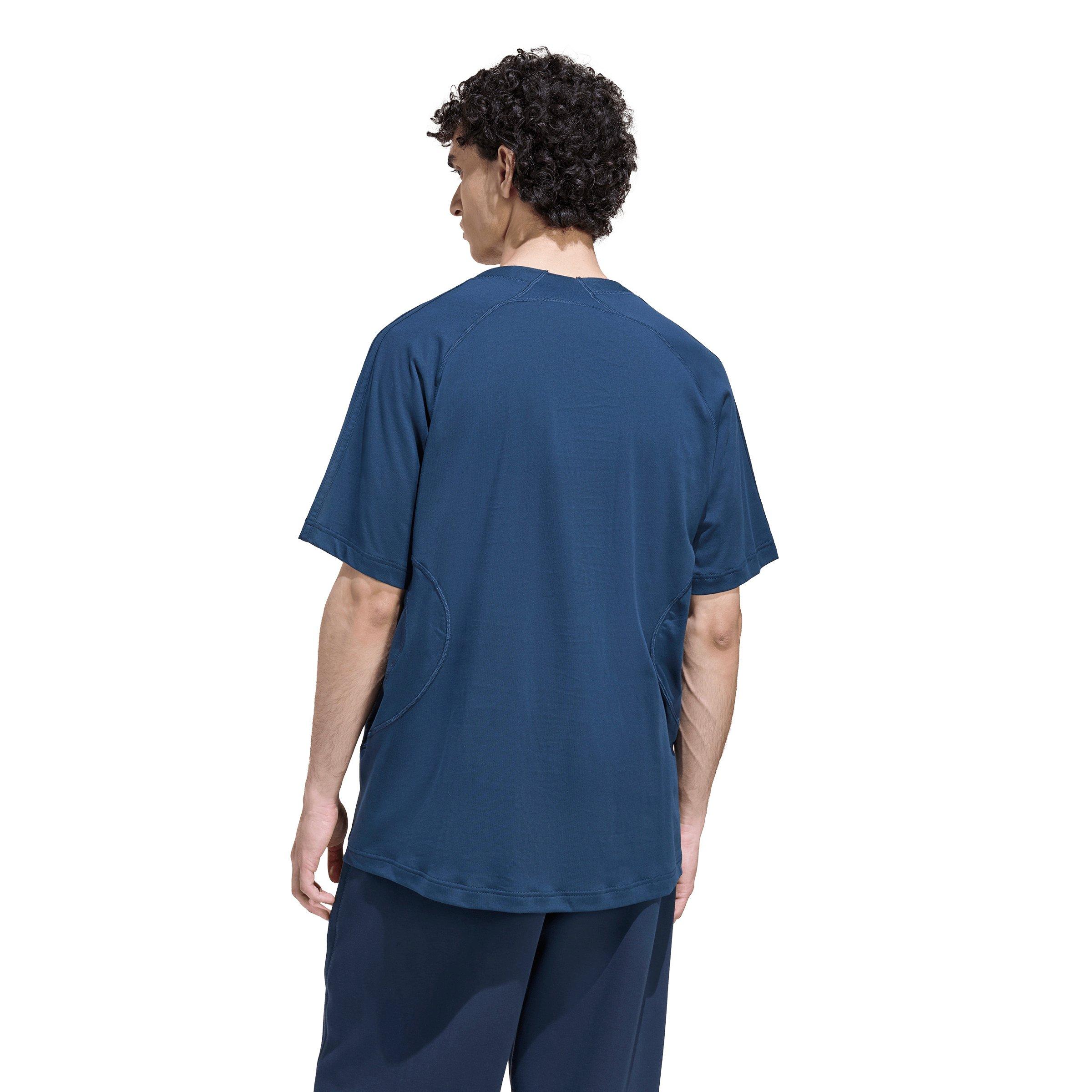 adidas Originals Men's Cutline Regular T-Shirt - Dark Blue - DARK BLUE Thumbnail View 2