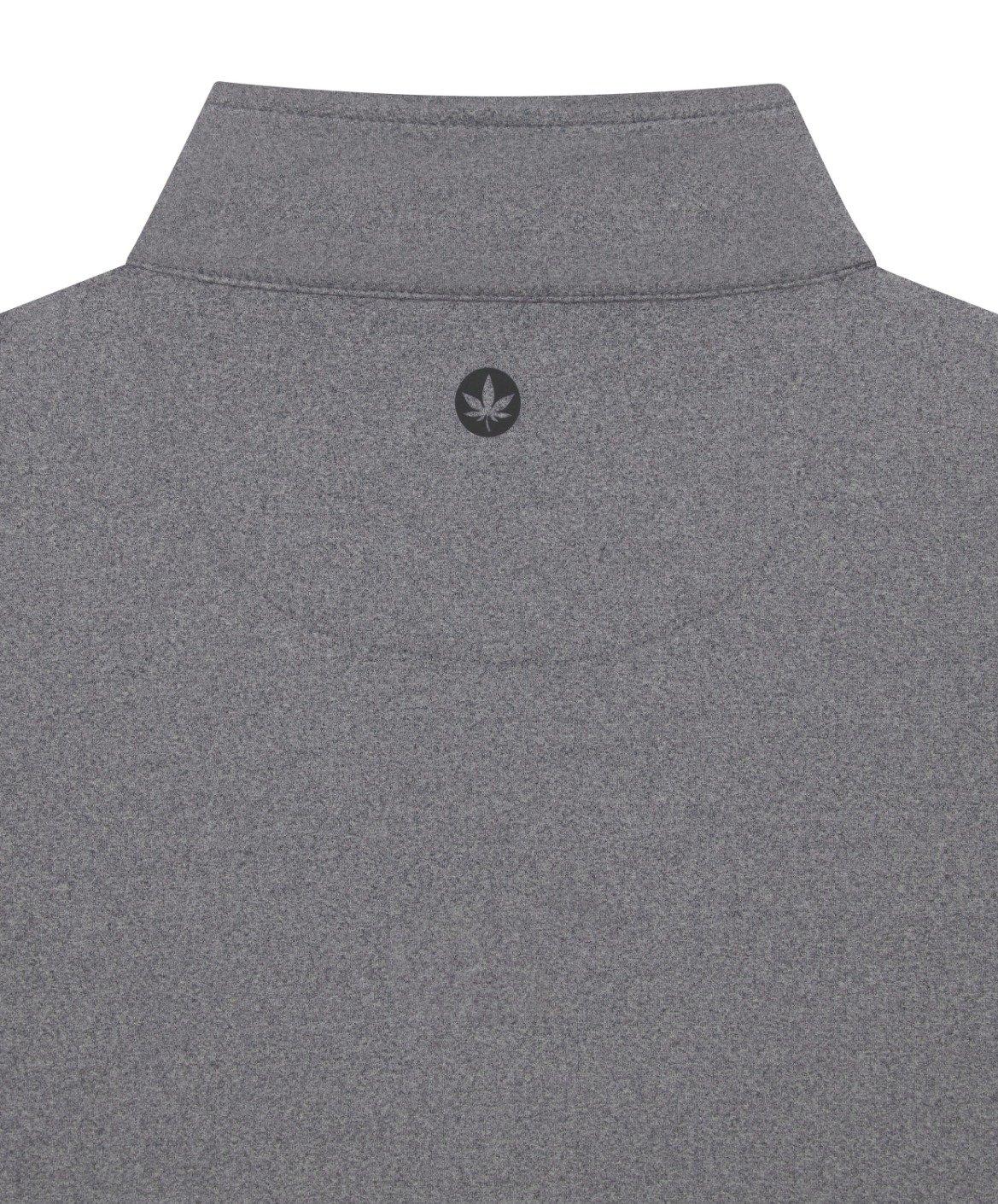 Boast Men's Greenwich Quarter Zip 2.0 - Grey - GREY