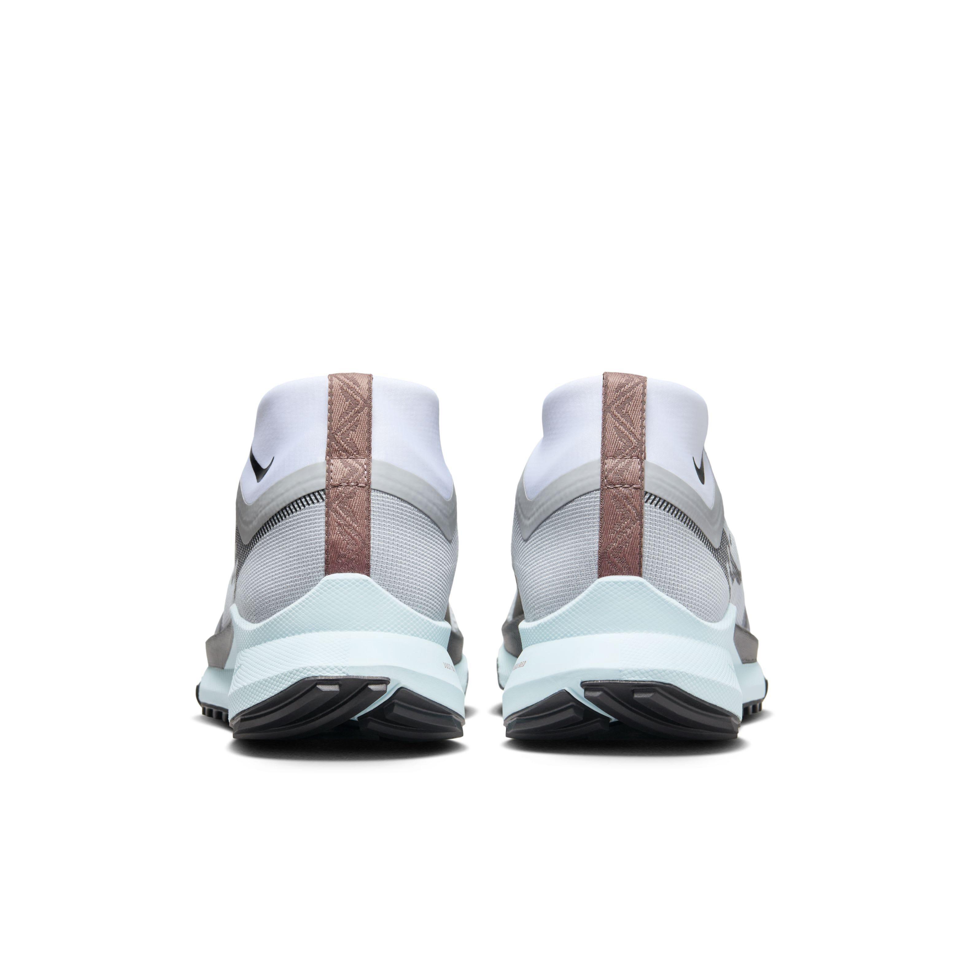 Nike Pegasus Trail 4 GORE-TEX "Light Smoke Grey/Glacier Blue/Football Grey/Black" Women's Trail Running Shoe - LT GREY/BLUE/GREY/BLACK Thumbnail View 5