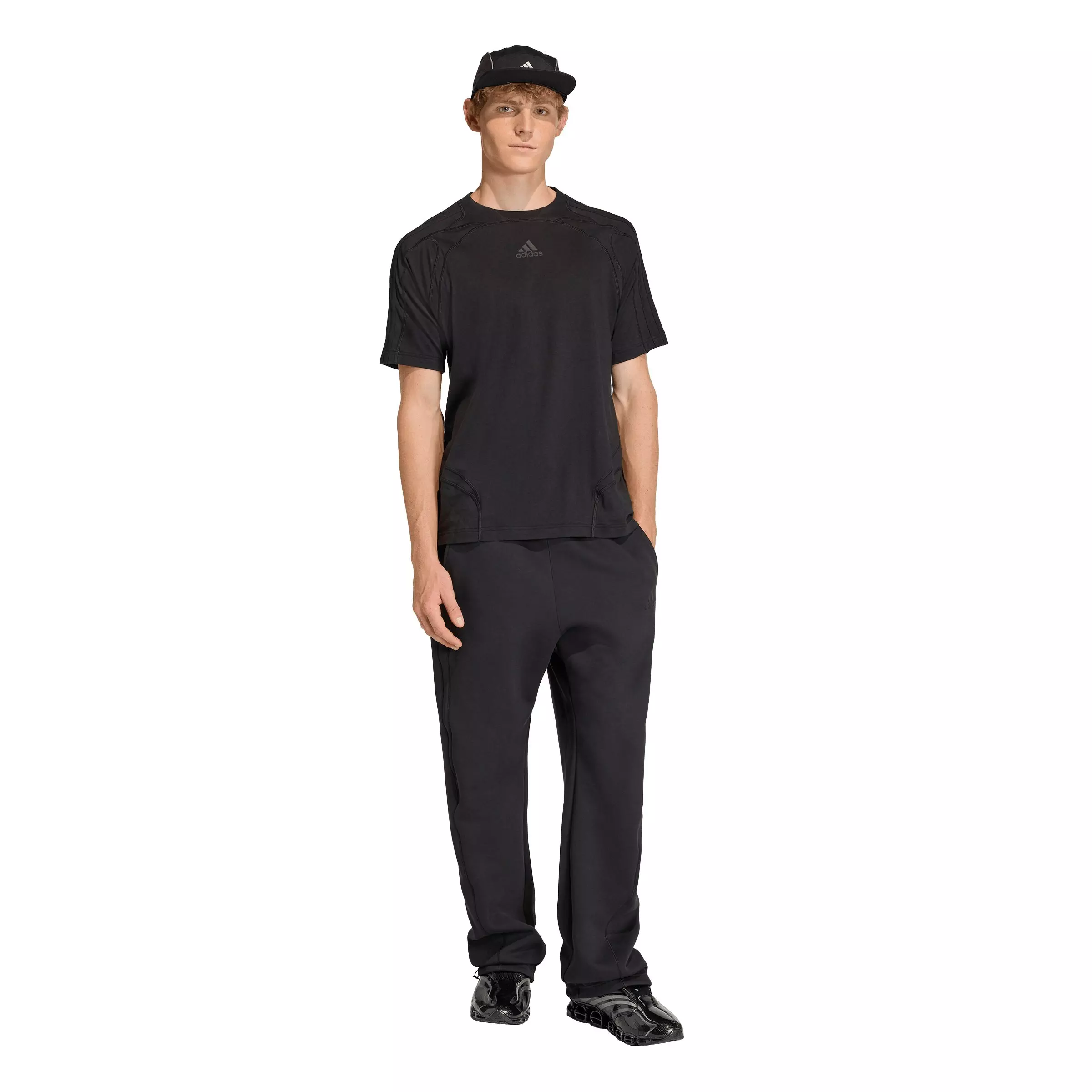 adidas Originals Men's Cutline Regular T-Shirt - Black - BLACK